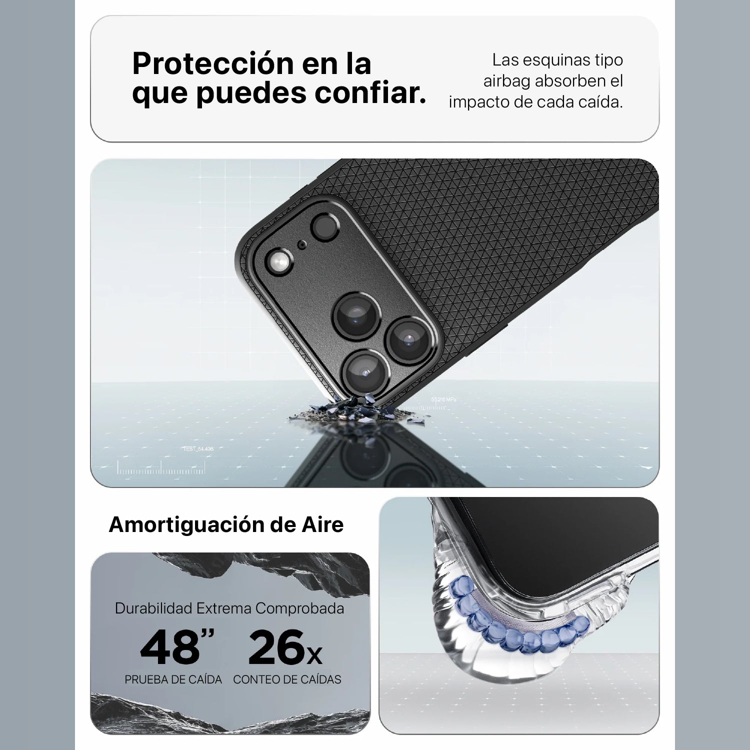 Case Spigen Liquid Air iPhone 17 Pro Max