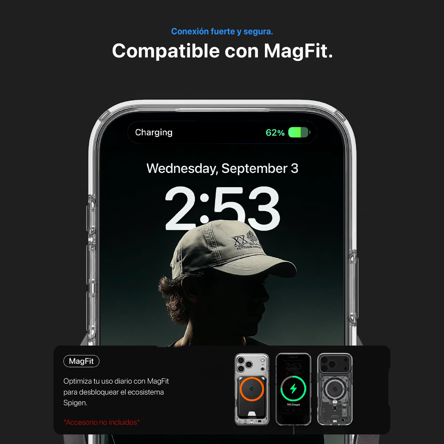 Case Spigen Ultra Hybrid Neo One - iPhone 17 Pro Max (Magsafe) + Control de Cámara