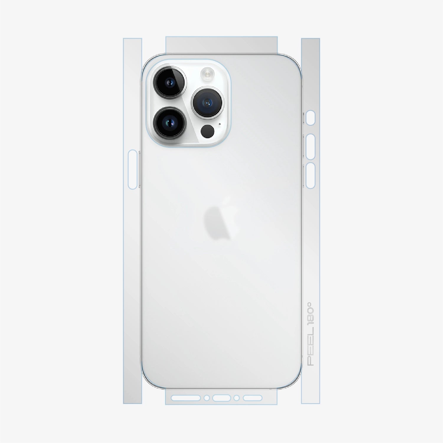 Peel Transparente Cuerpo Completo para iPhone