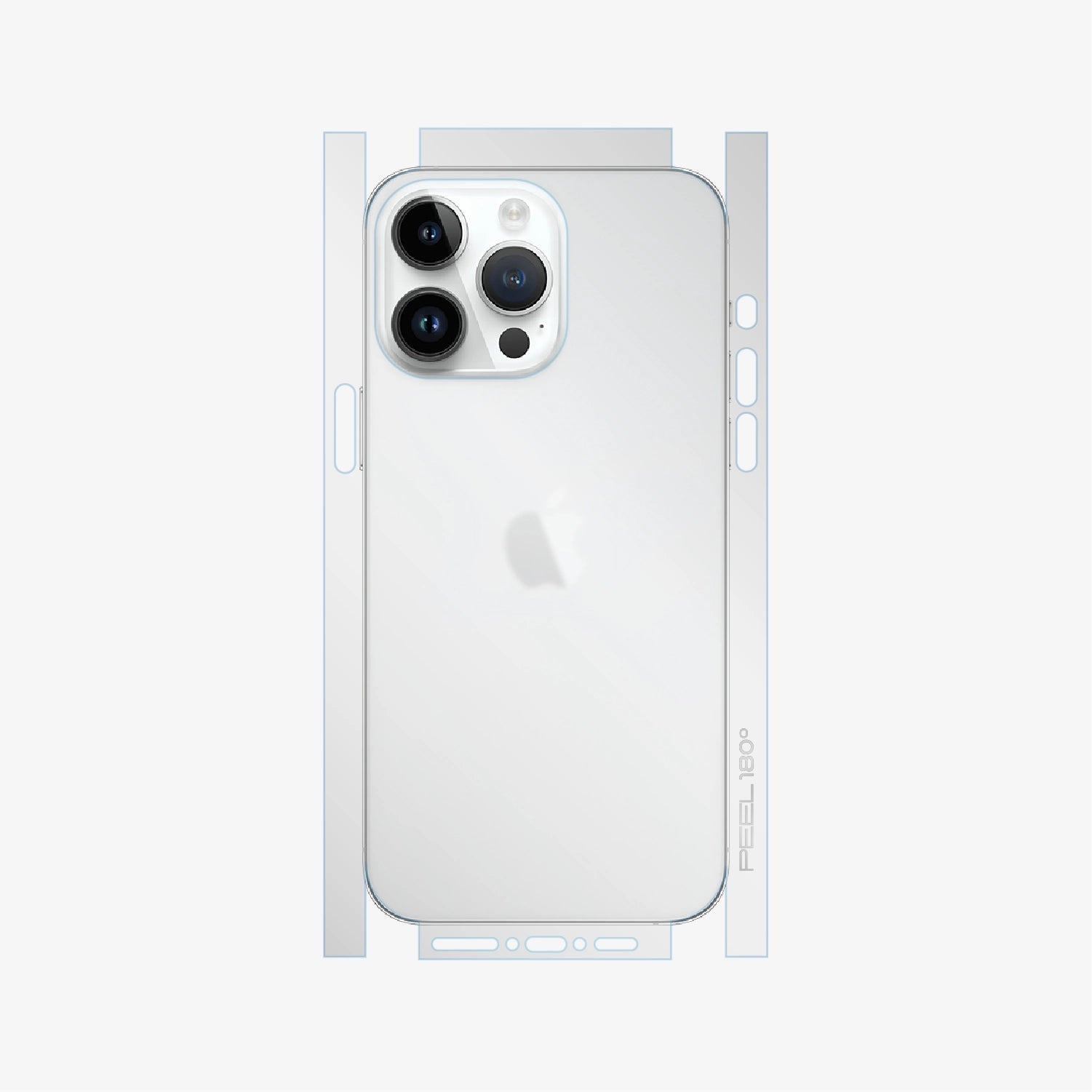 Peel Transparente Cuerpo Completo para iPhone