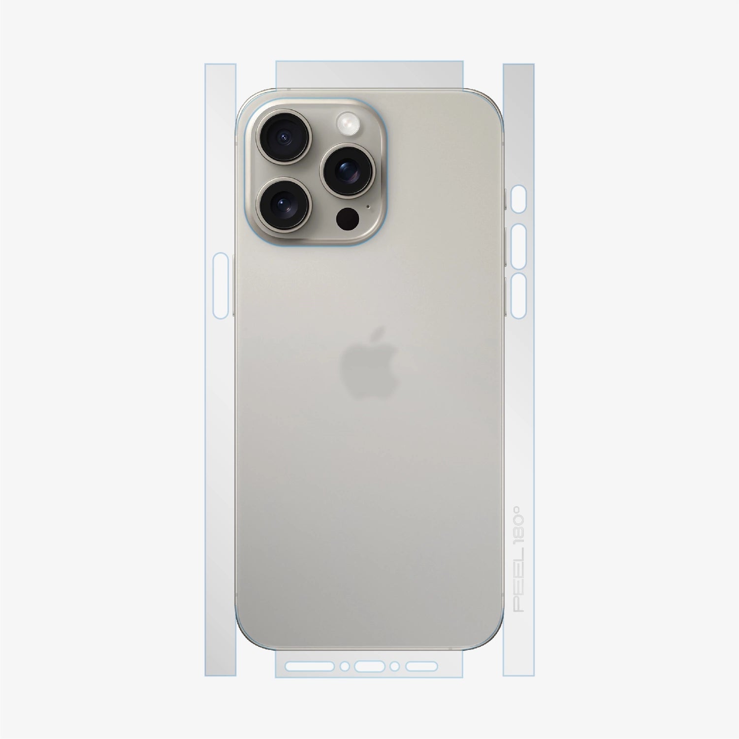 Peel Protector Cuerpo Invisible - iPhone 15 Pro Max