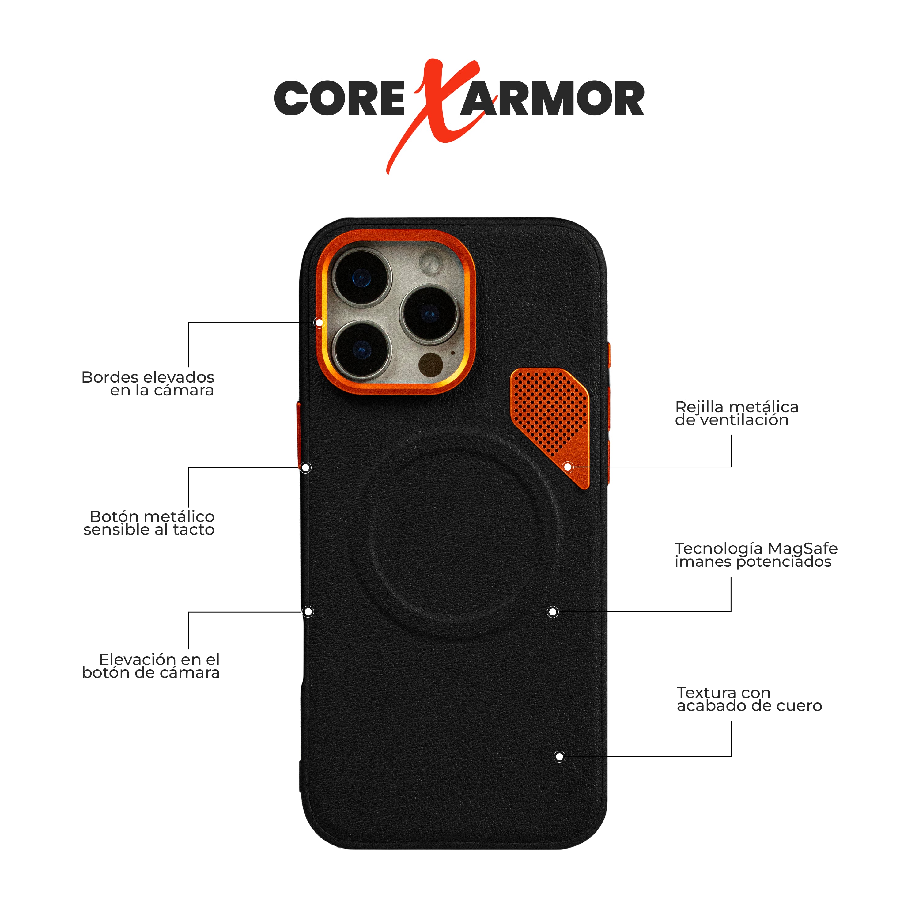 Case Core X Armor - iPhone 16 Pro Max (MagSafe)
