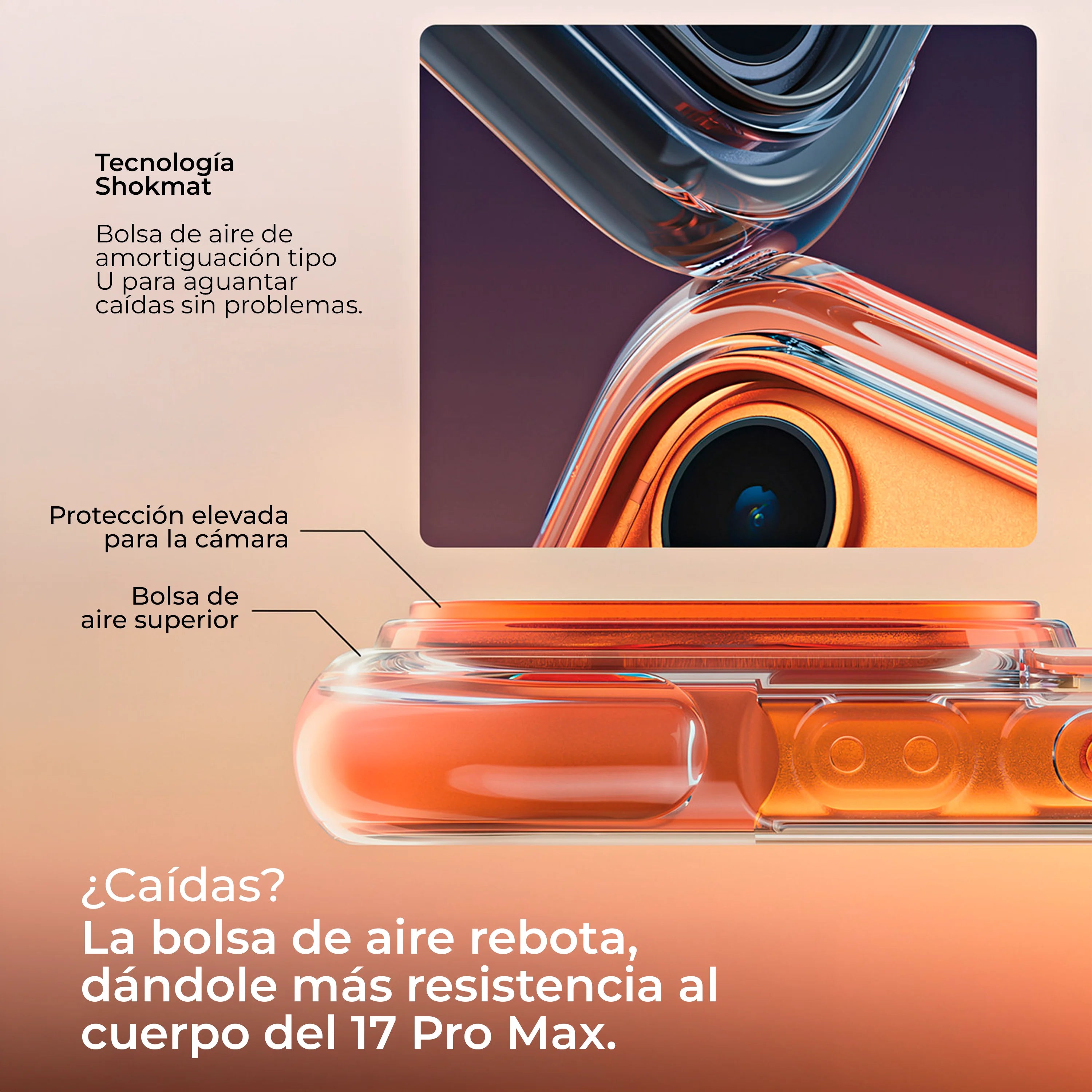 Case AirShock Gloss - iPhone 16 Pro (MagSafe)