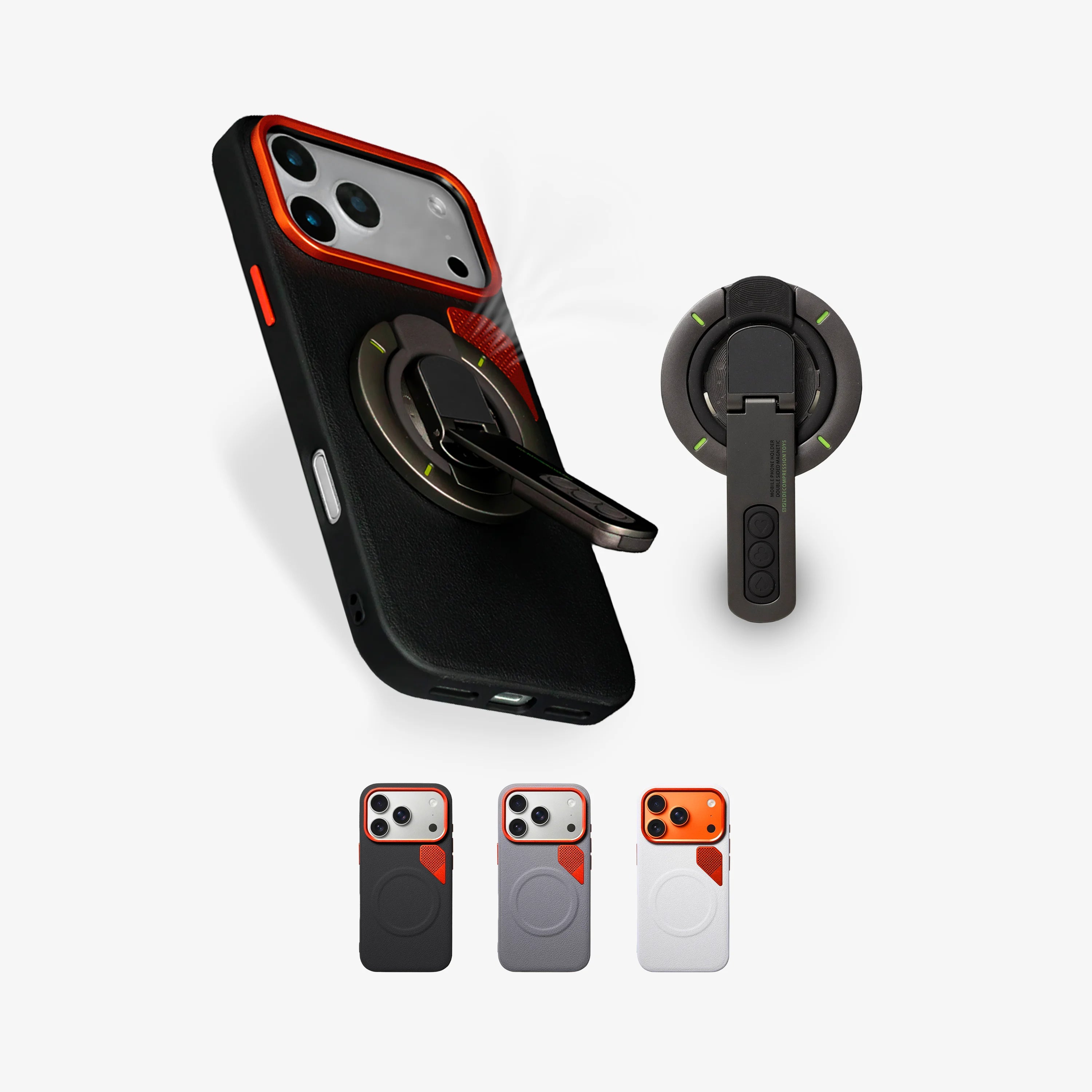 BiPack Case Core X Armor + Orbit 360 Pro - iPhone 17 Pro Max (MagSafe)