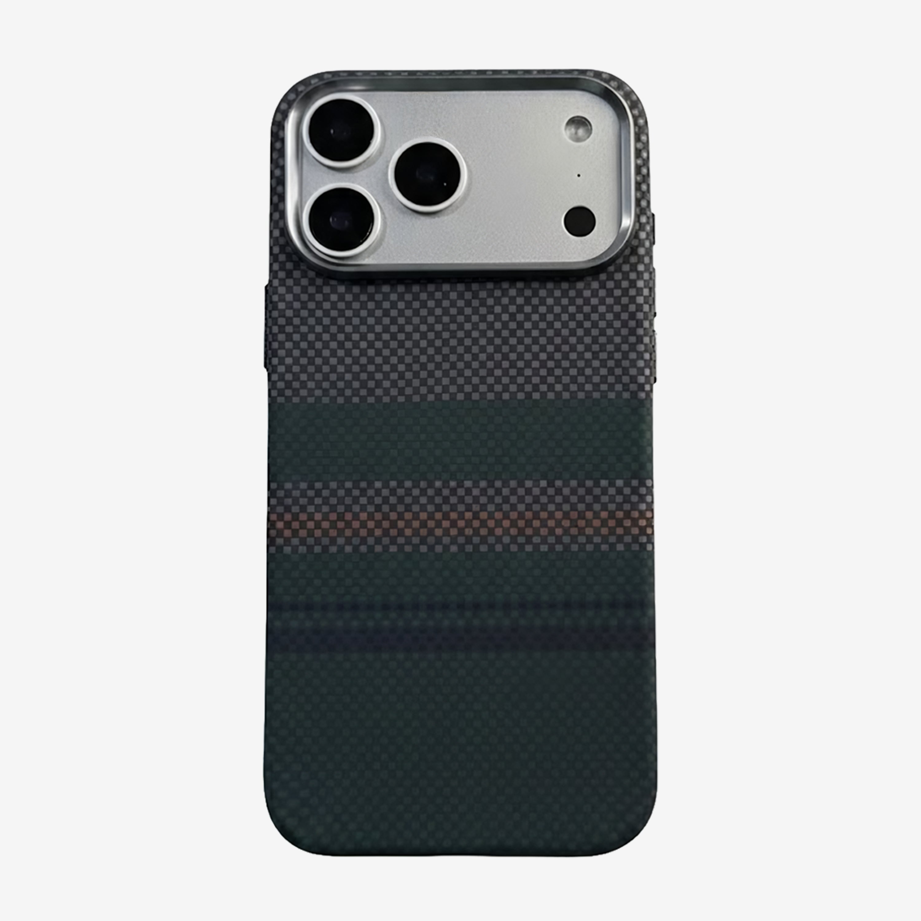Case Ultra Delgado con Diseño Fibra de Carbono para iPhone 17 Pro ( Aurora )