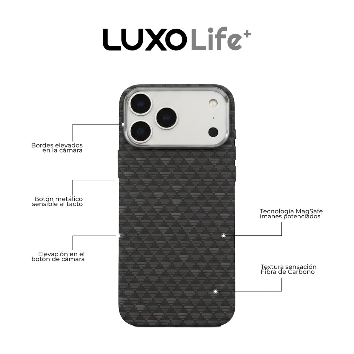 Case Luxo Geometry - iPhone 17 Pro Max (MagSafe)