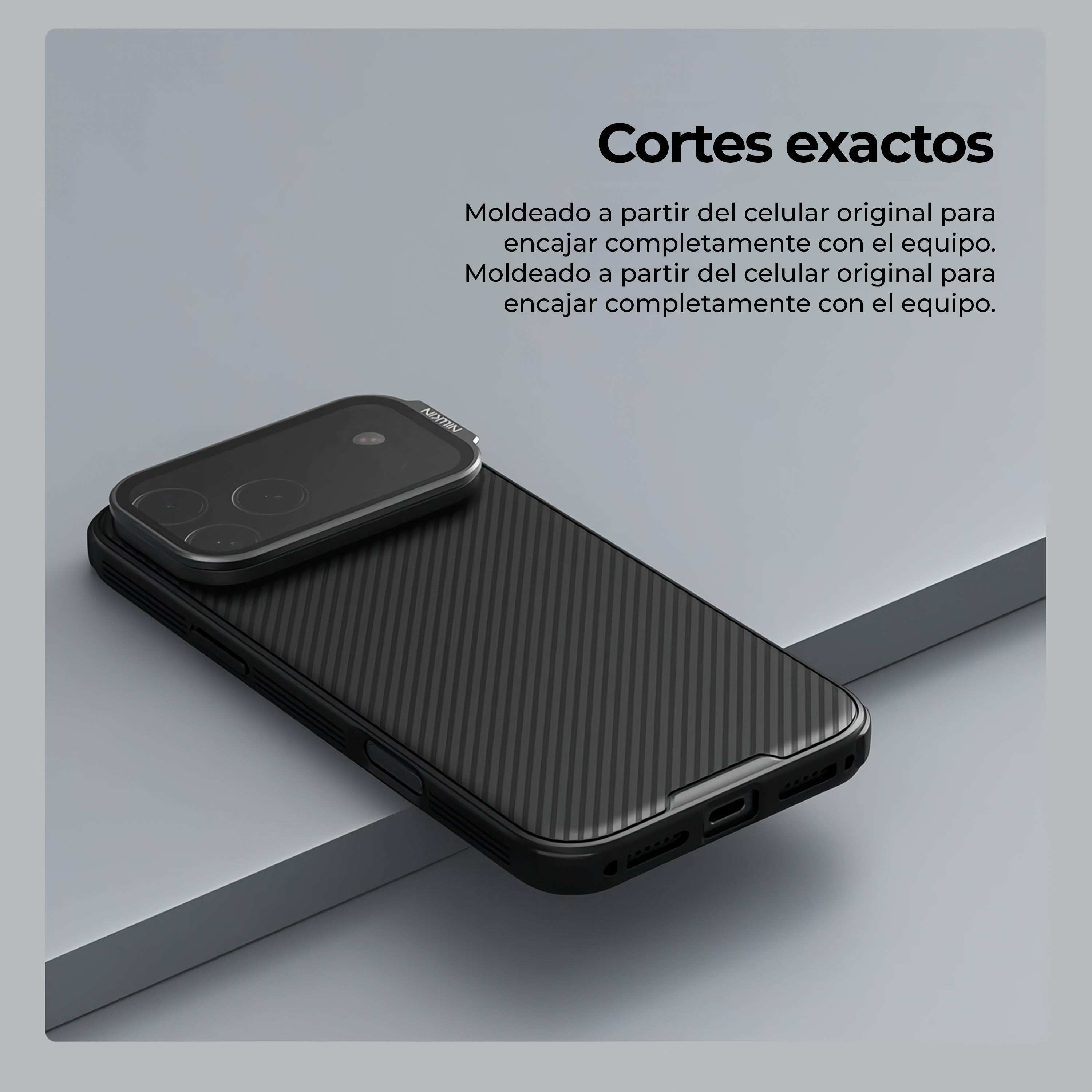 Case Nillkin CamShield Prop - iPhone 17 Pro Max  ( Lente Oscuro ) (Magsafe)