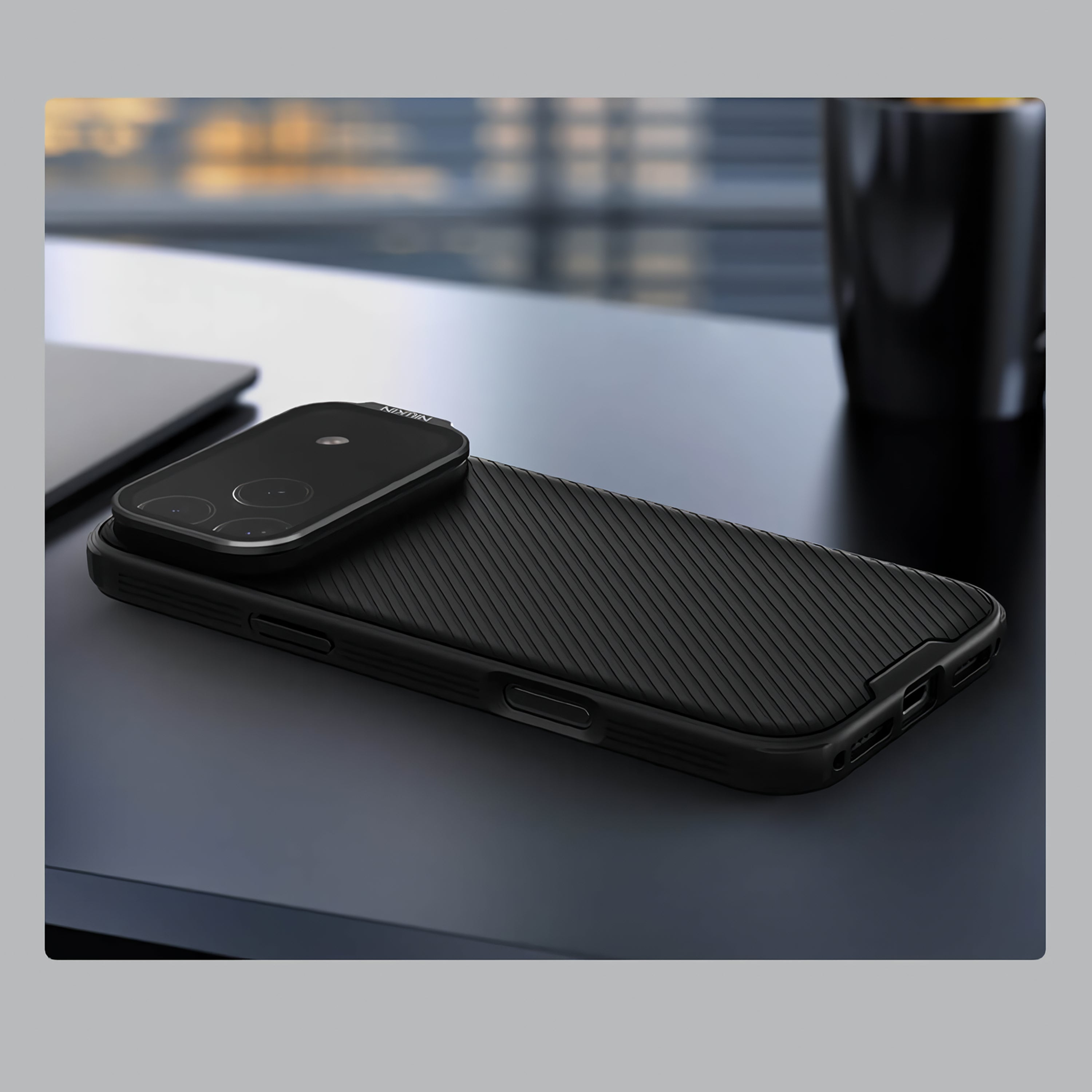 Case Nillkin CamShield Prop - iPhone 17 Pro Max  ( Lente Oscuro ) (Magsafe)