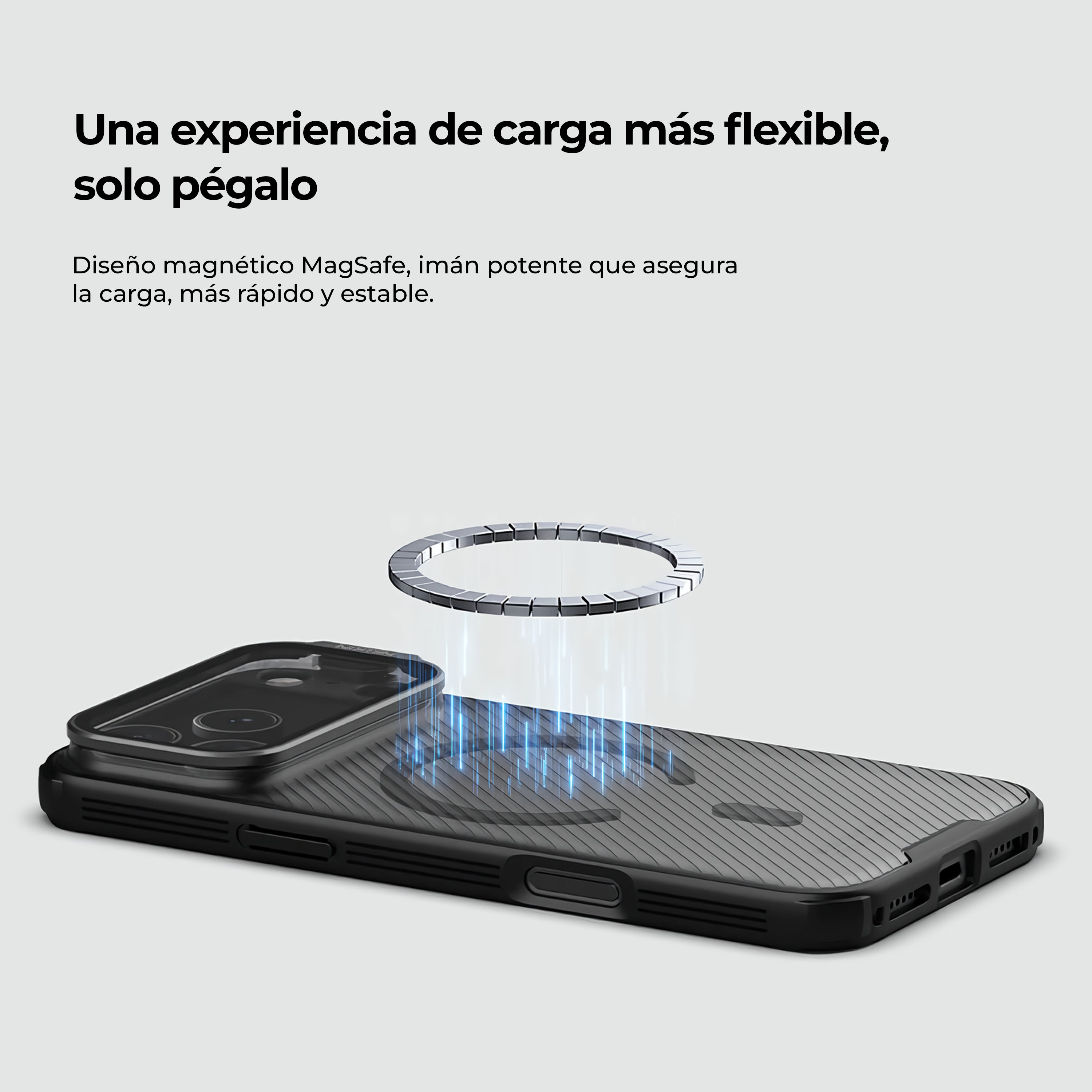 Case Nillkin CamShield Prop - iPhone 17 Pro Max ( Lente Transparente Oscuro ) (Magsafe)