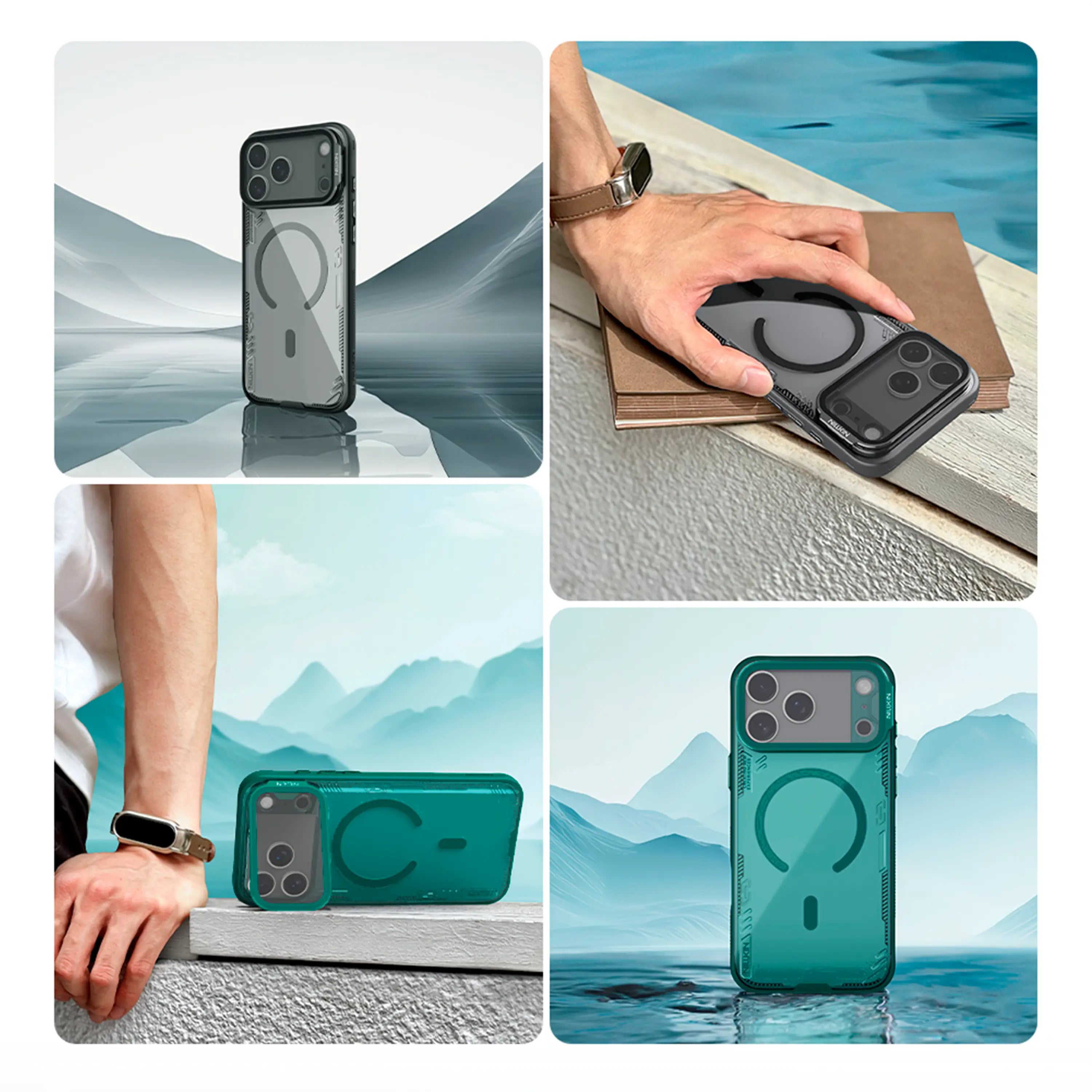 Case Nillkin Iceblade CamProp - iPhone 17 Pro (MagSafe)