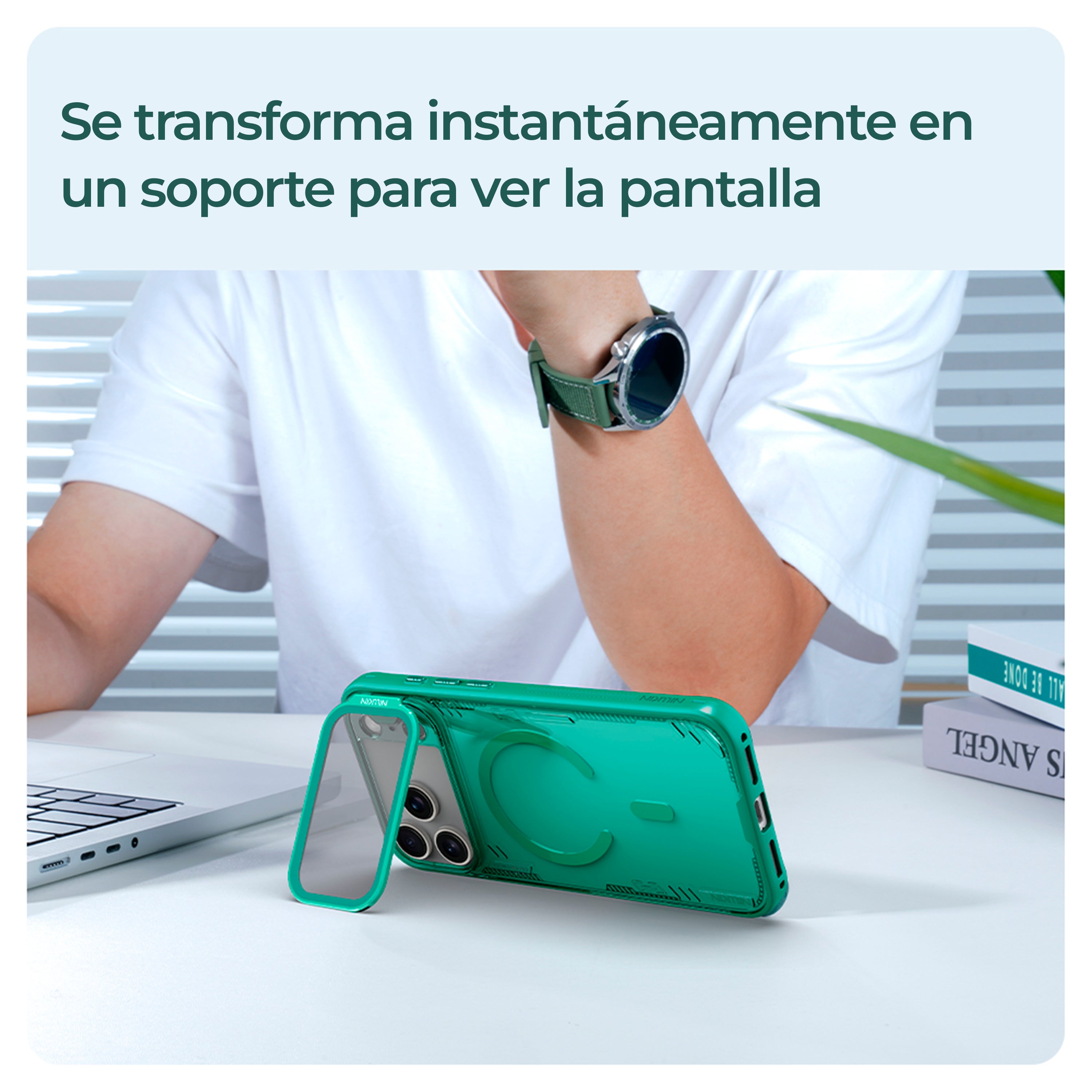 Case Nillkin Iceblade CamProp - iPhone 17 Pro Max (MagSafe)