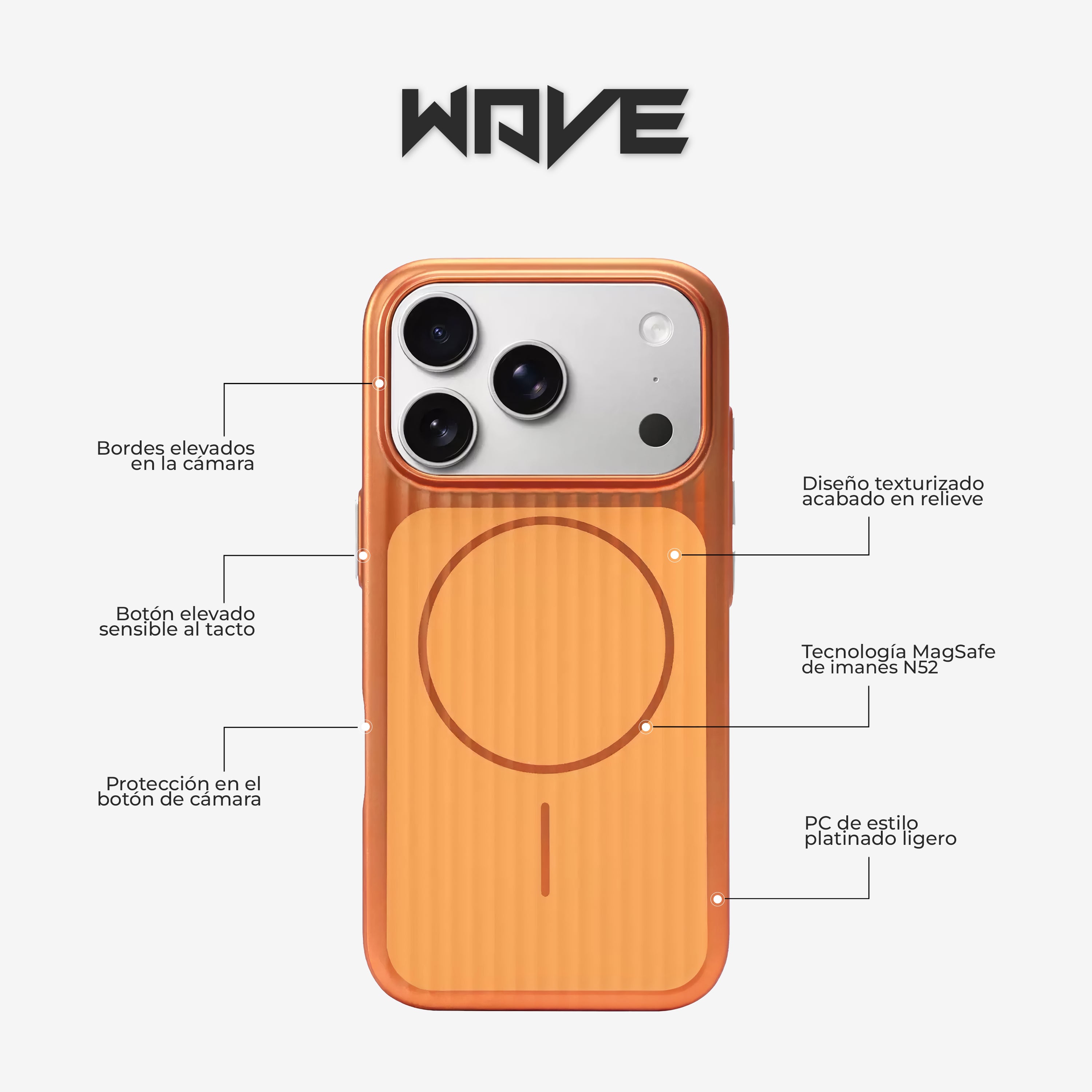 Case Wave  - iPhone 17 Pro Max (Magsafe)