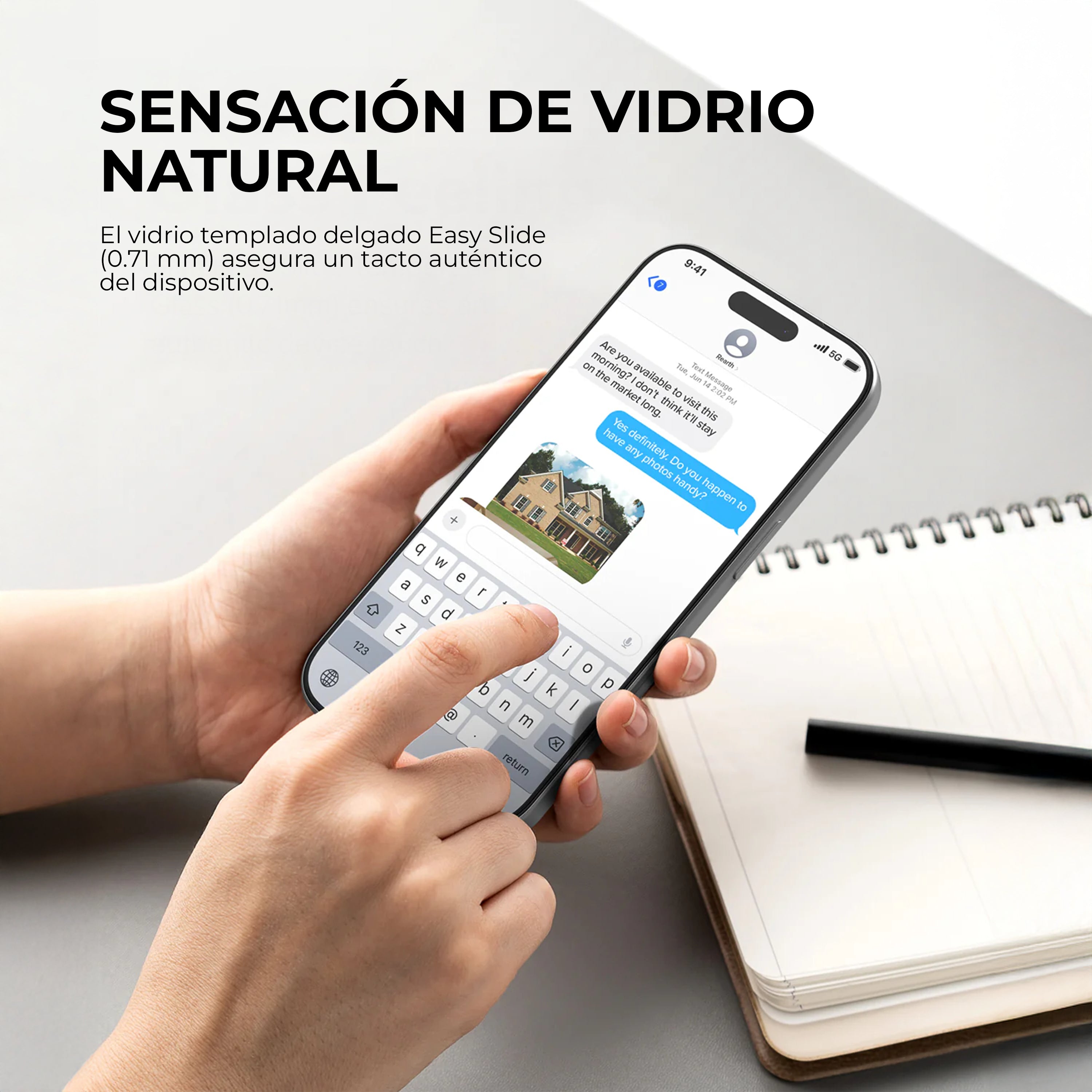 Protector de Pantalla Vidrio Ringke Easy Slide iPhone 17 Pro (Instalador) 2pcs