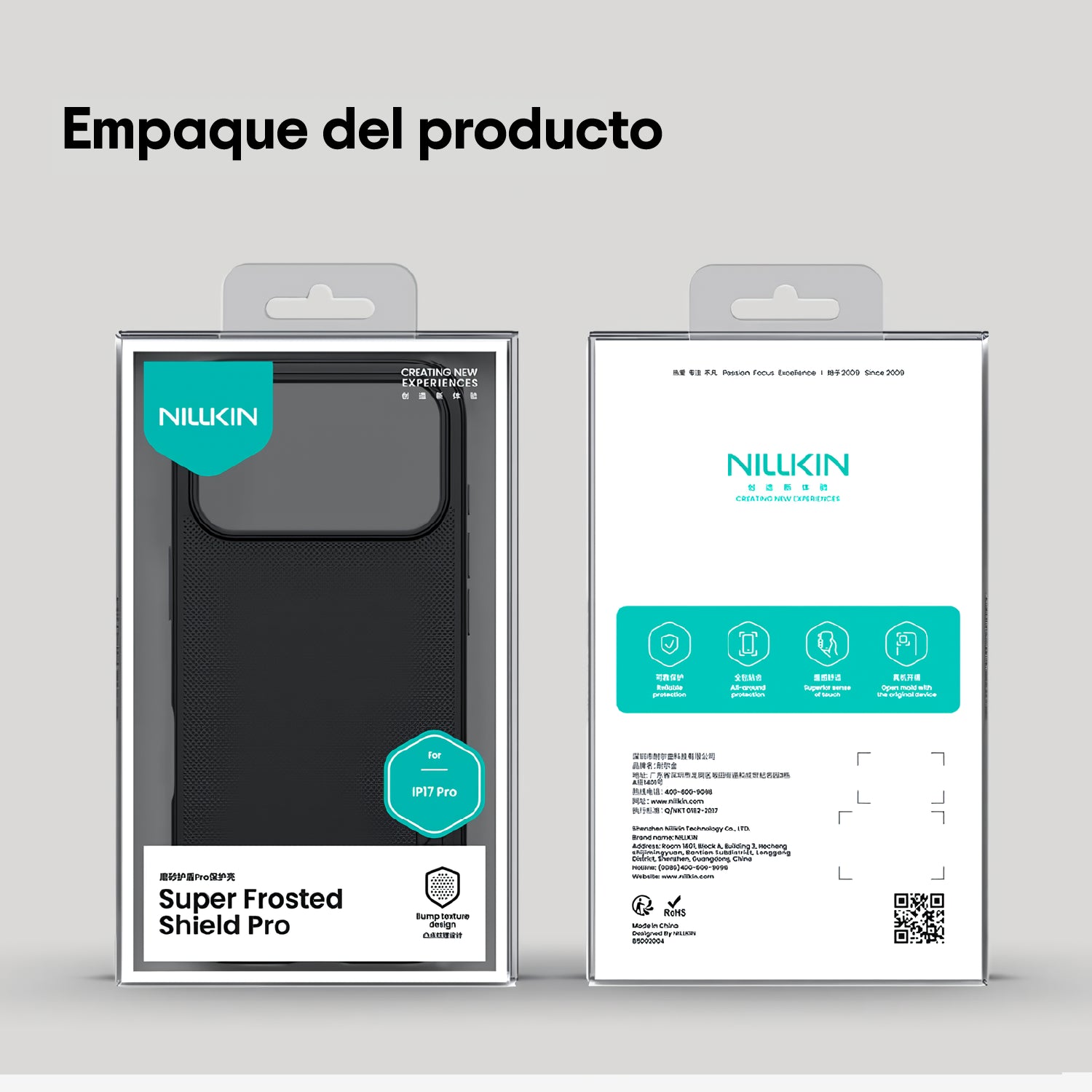 Case Nillkin Super Frosted Shield Pro Mate - iPhone 17 Pro Max