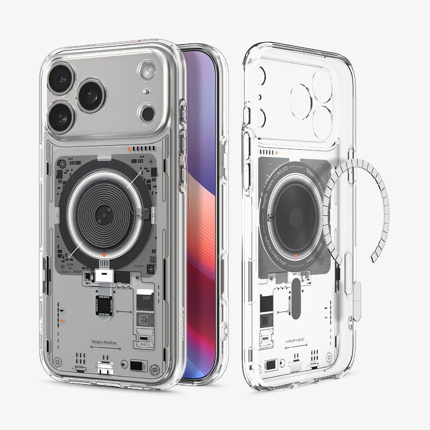 Case Spigen Ultra Hybrid Neo One - iPhone 17 Pro Max (Magsafe) + Control de Cámara