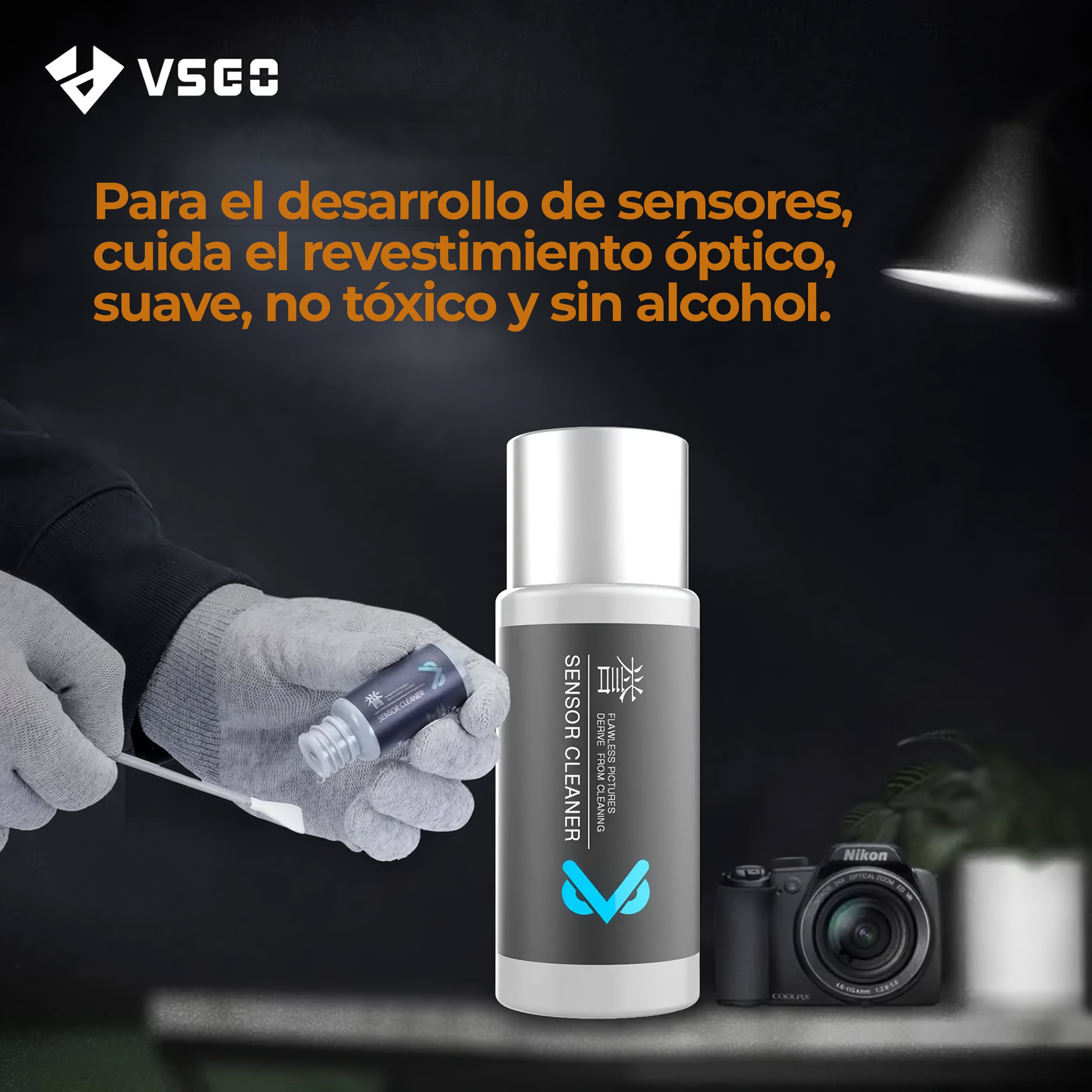Kit de Limpieza Sensor VSGO 13 en 1 - Hisopos