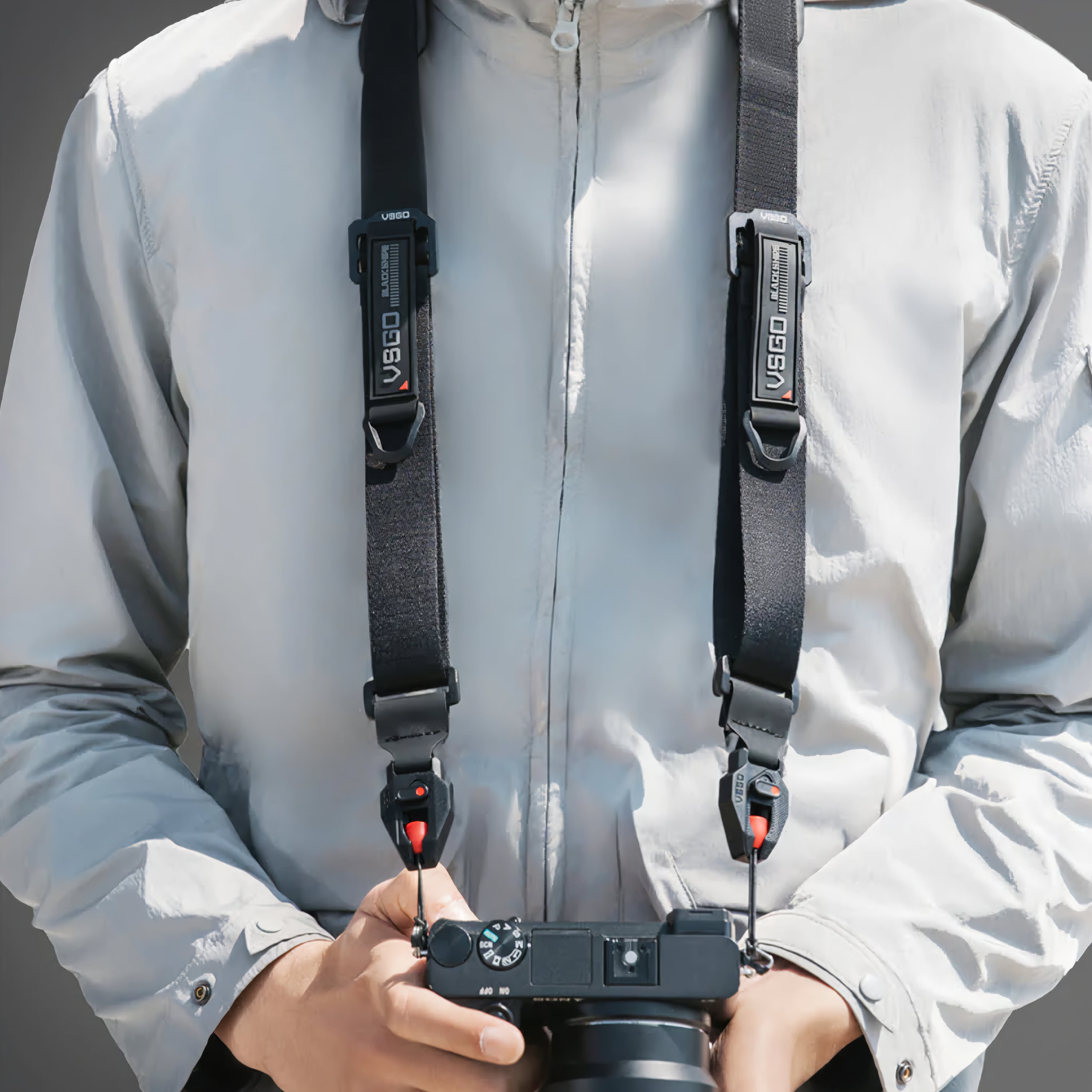 Correa de Cámara VSGO Pro Lanyard - Cuello y Hombro Heavy Duty