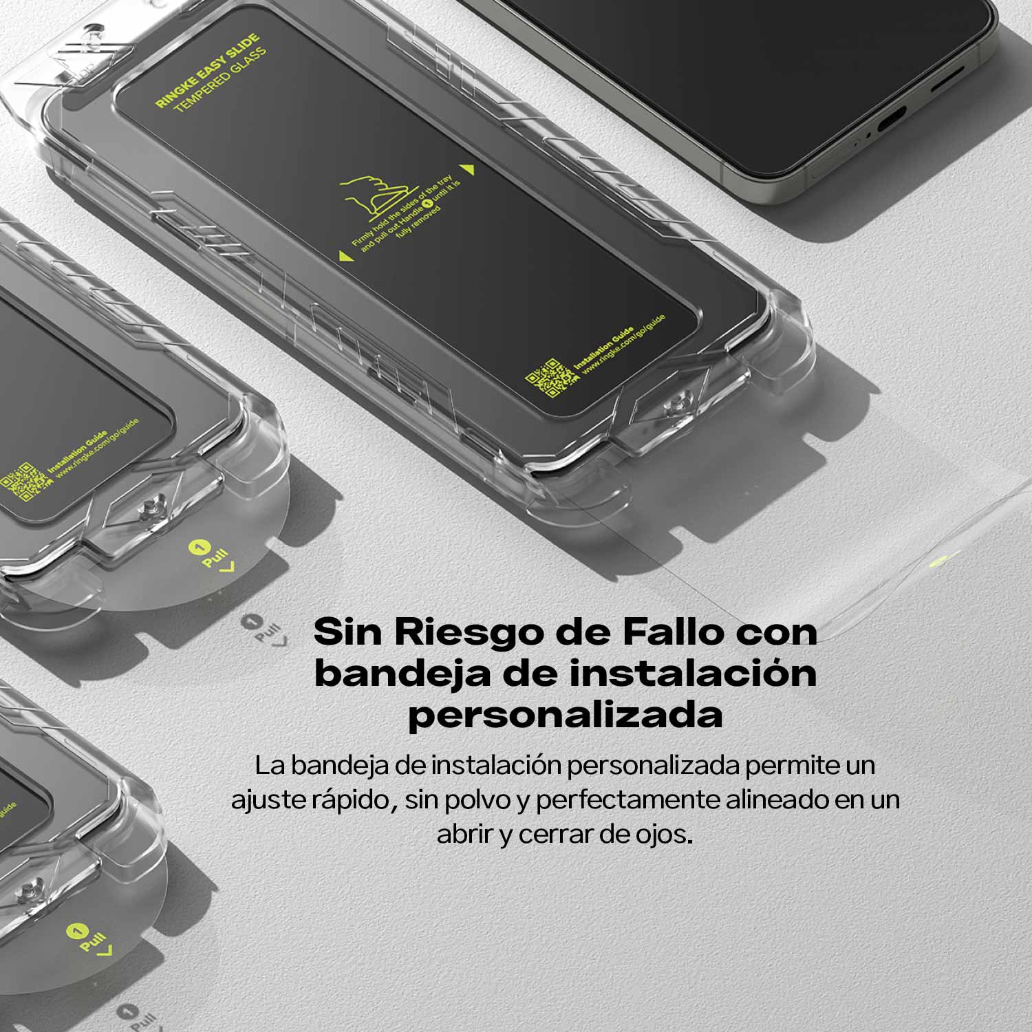 Protector de Pantalla Vidrio Ringke Galaxy S25 / S24 (Instalador)