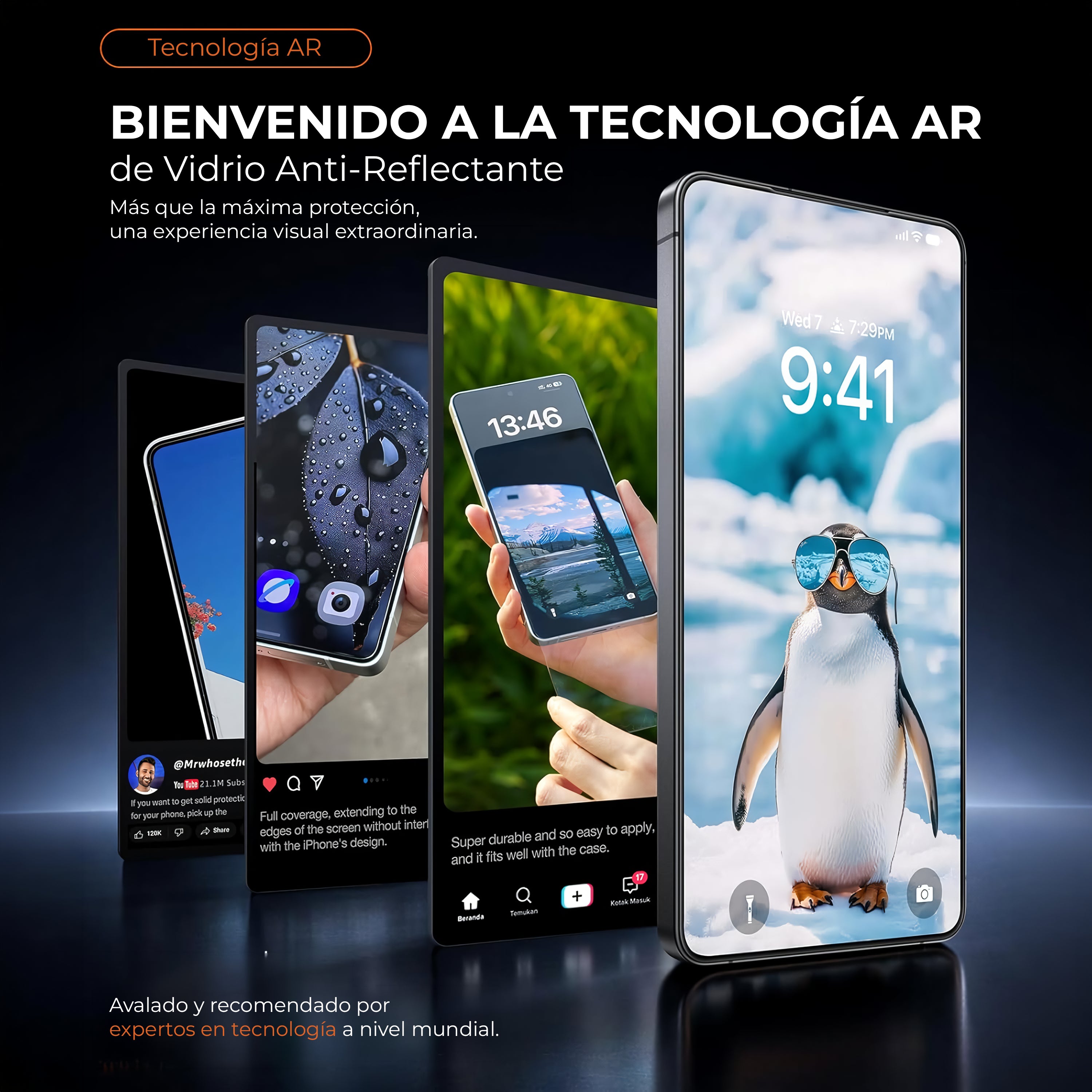 Protector de Pantalla AR-Anti reflectante Galaxy S25 Ultra (1und)