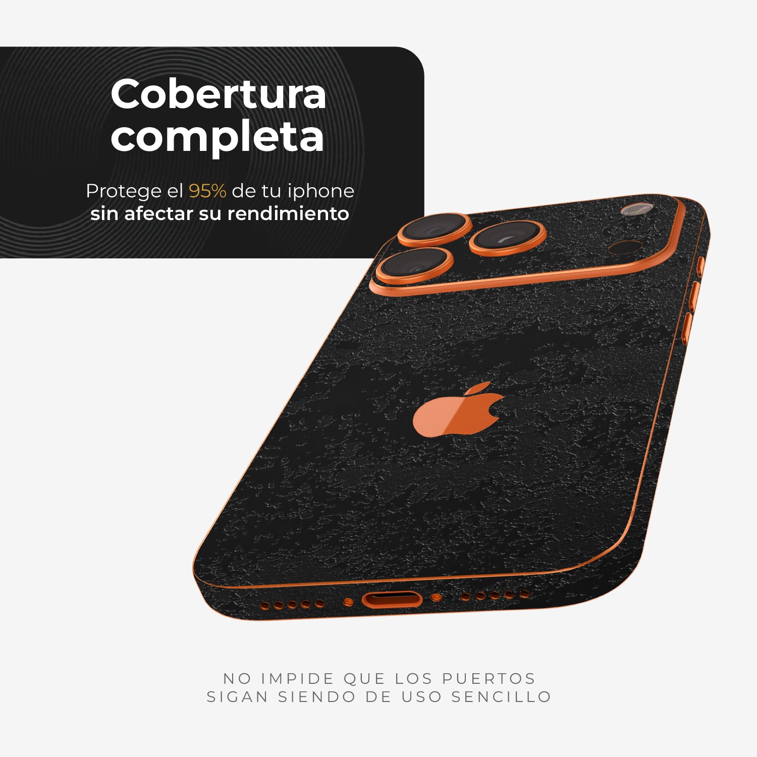iPhone 17 Pro Skin Premium - Atlas Oscuro 3D