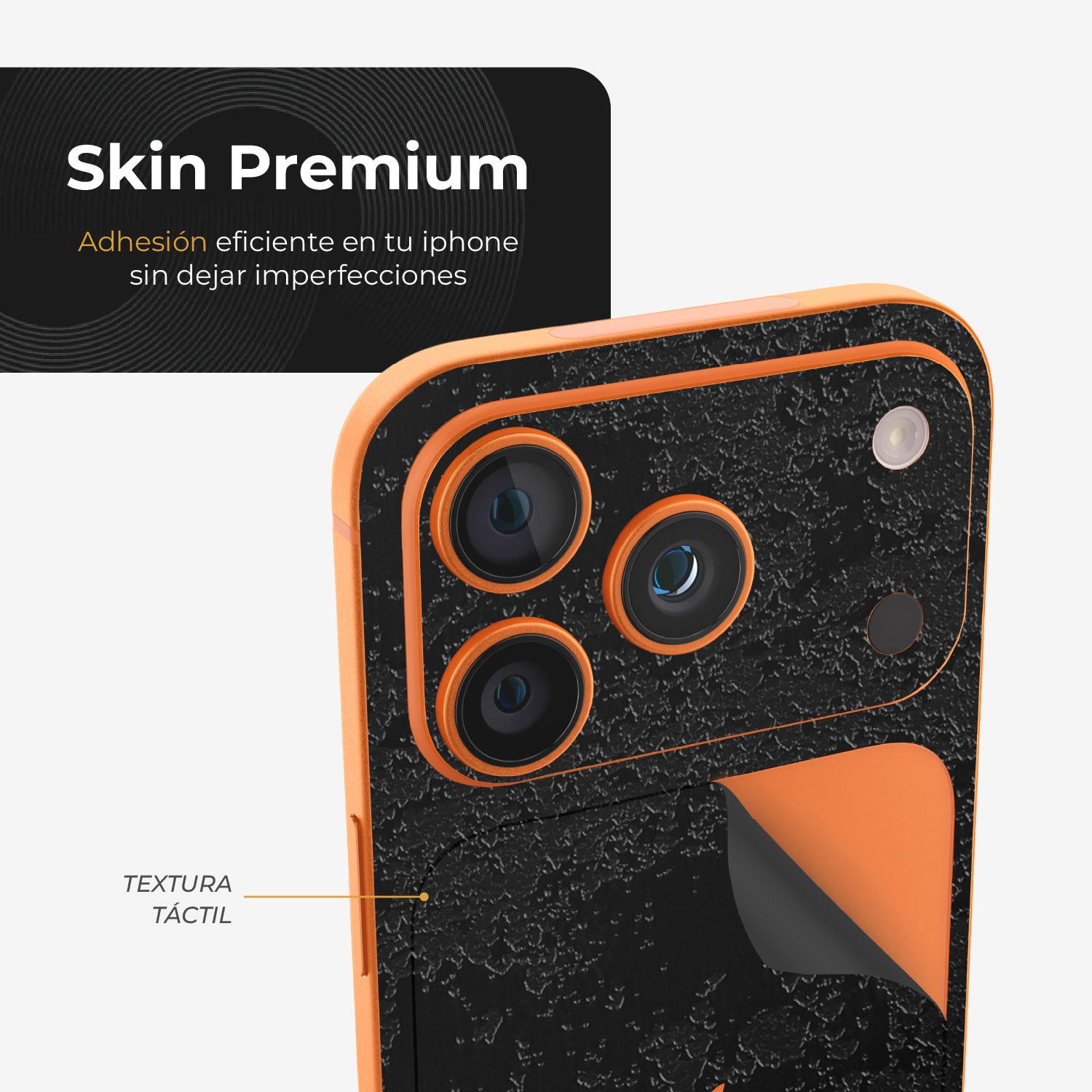iPhone 17 Pro Skin Premium - Atlas Oscuro 3D