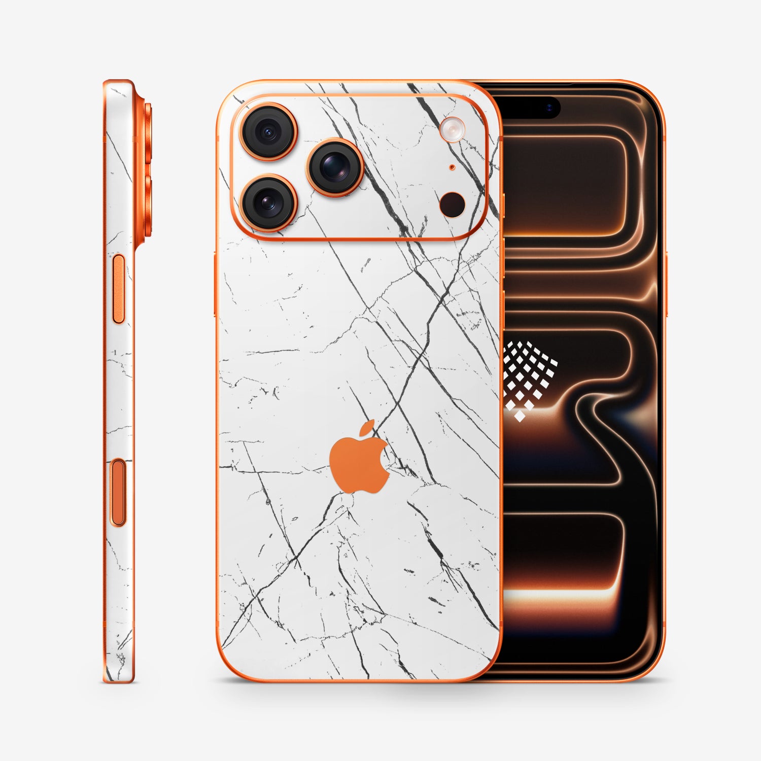 iPhone 17 Pro Skin Premium - Mármol Nero
