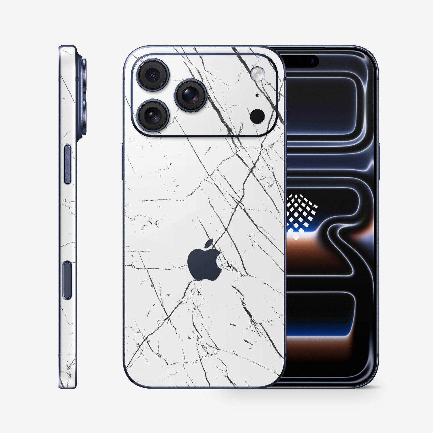 iPhone 17 Pro Skin Premium - Mármol Nero