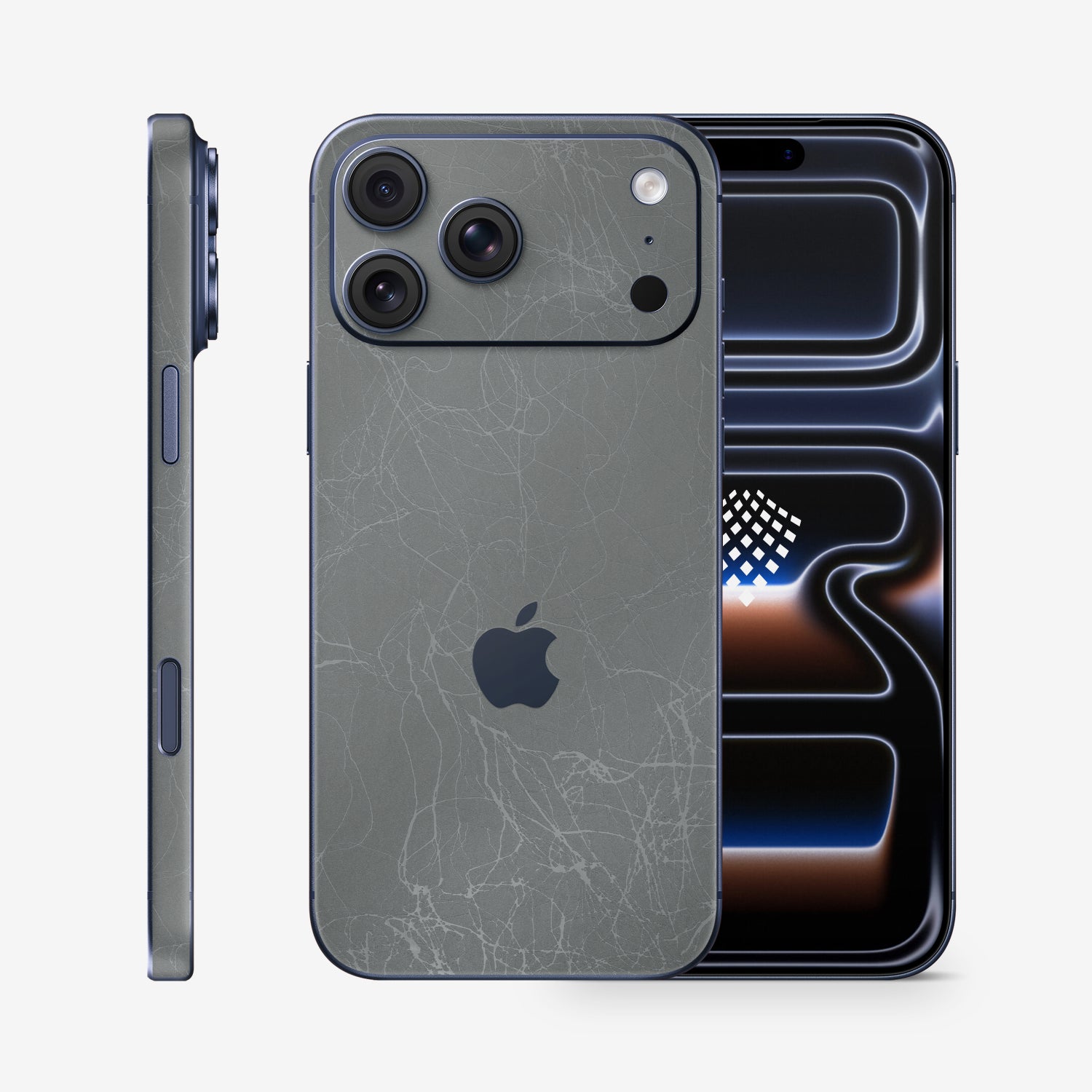iPhone 17 Pro Skin Premium - Venom Platinium 3D