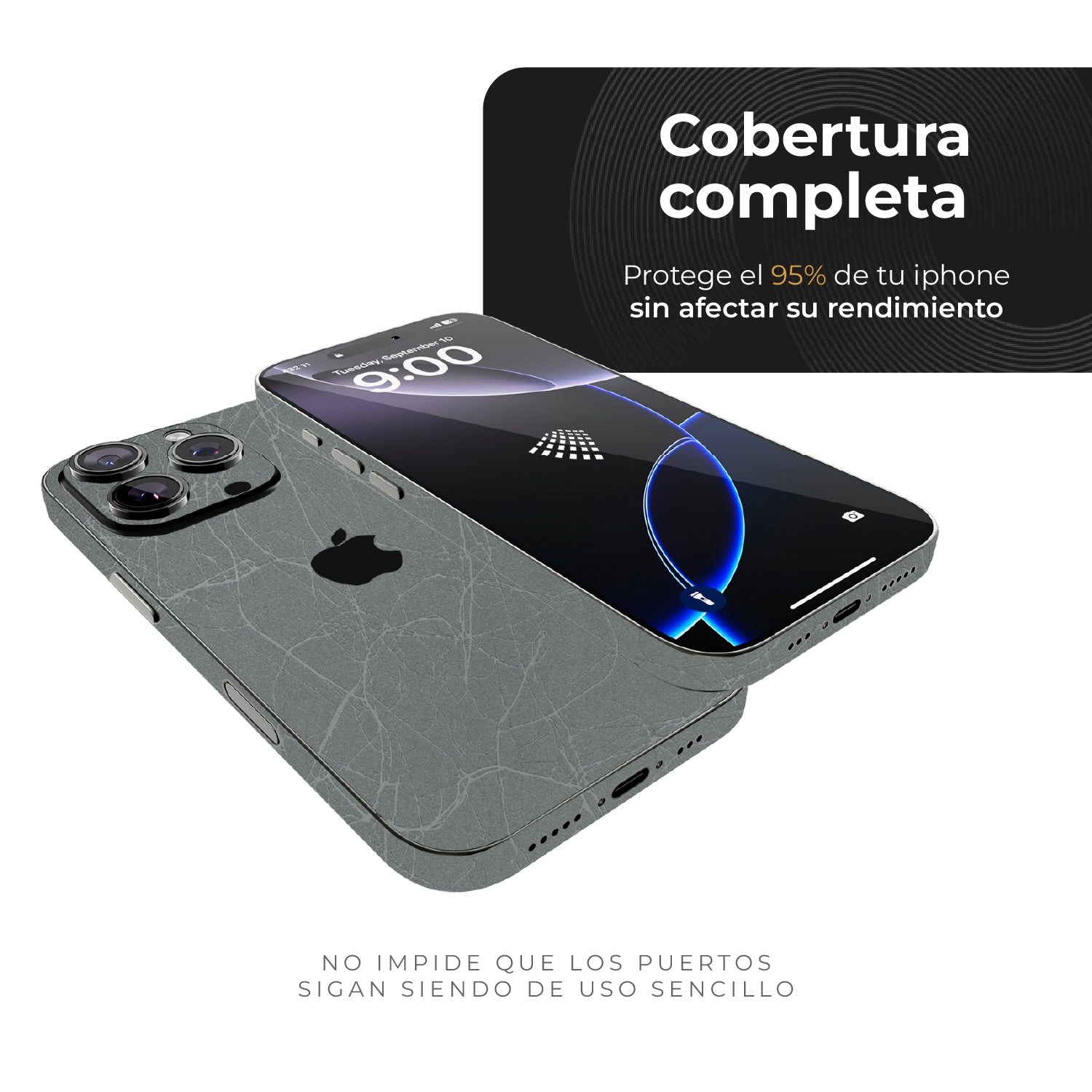 Skin Premium Venom Platinium - iPhone 16 Pro Max