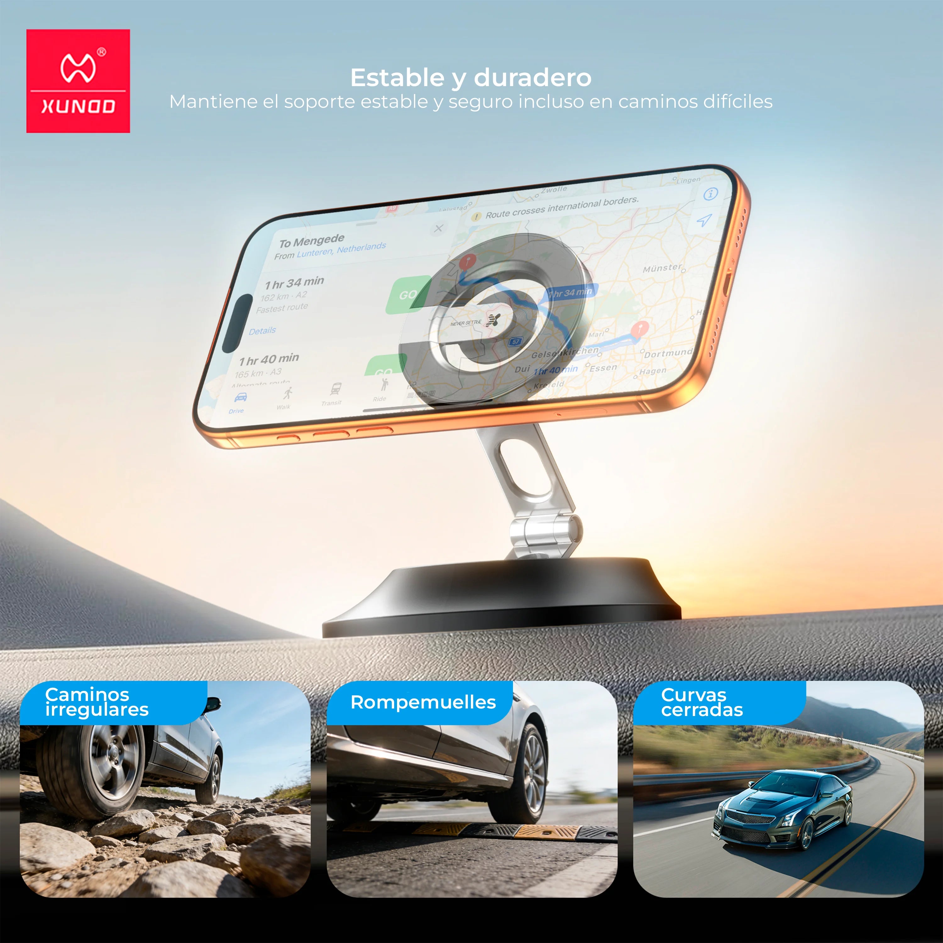 Soporte Magnetico de Auto XDHO-086 Xundd 360°