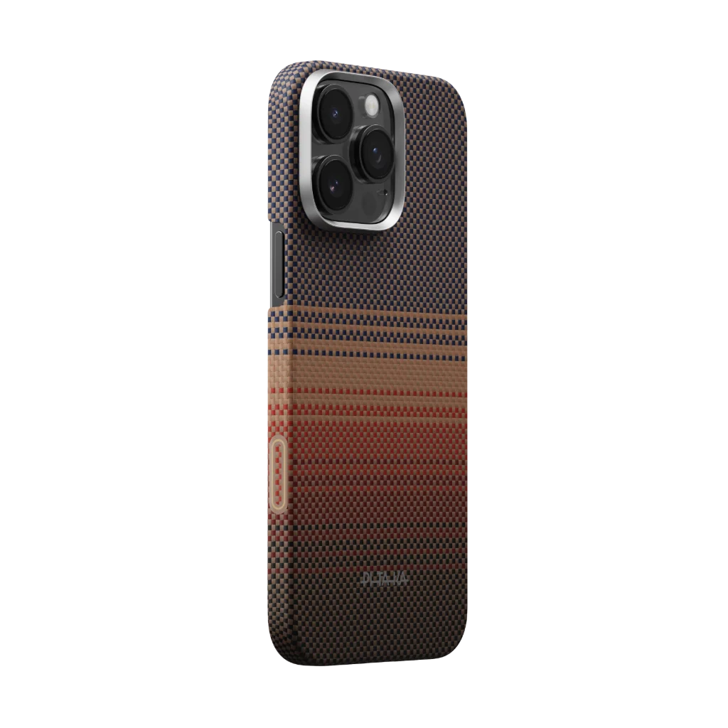 Case Pitaka Moment · Sunset PitaTap - iPhone 16 Pro