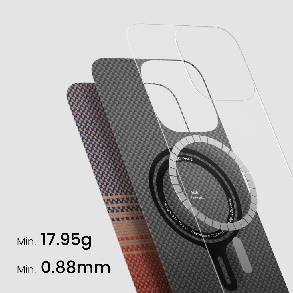 Case Pitaka Tactile Woven  iPhone 16 Pro