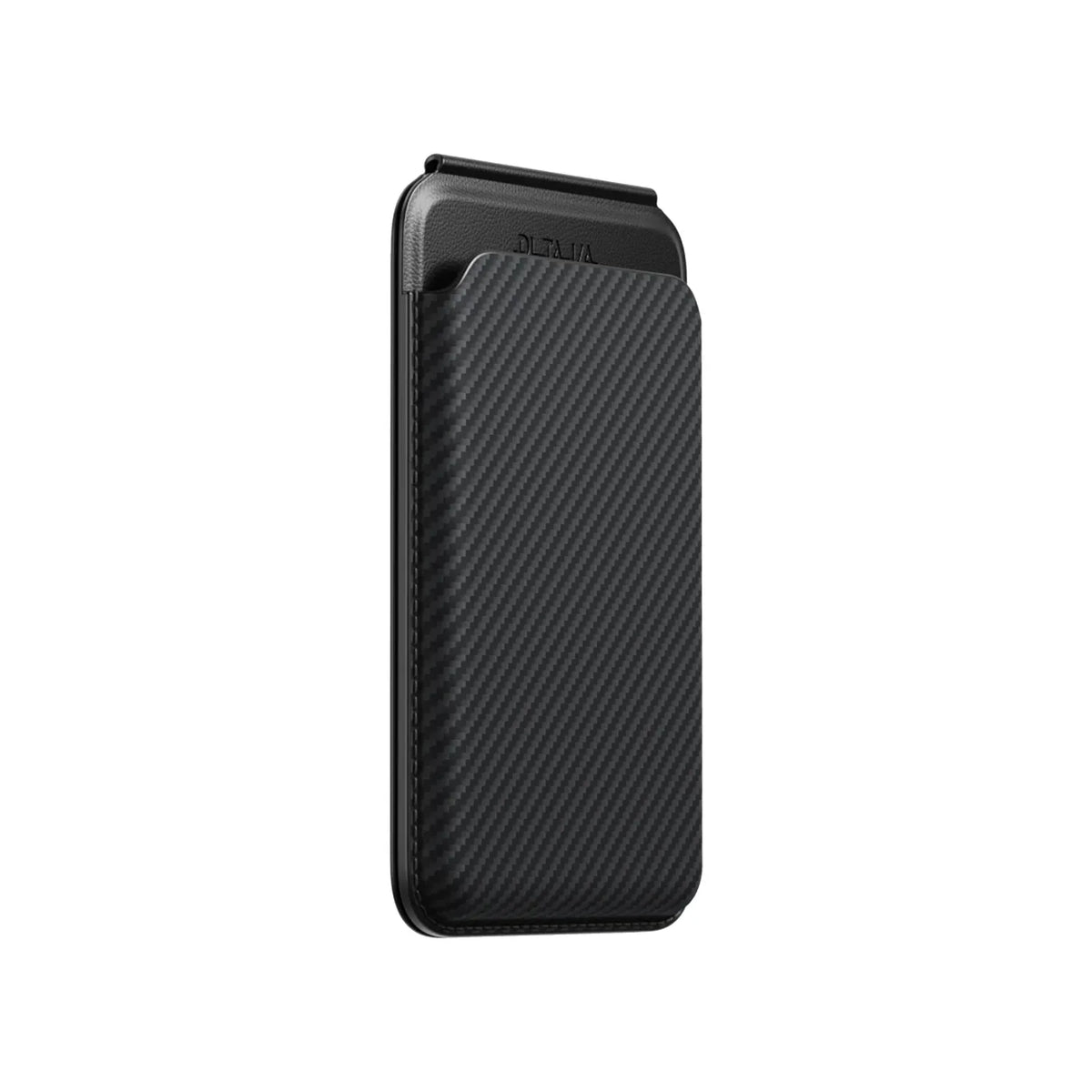 Tarjetero Pitaka Magnetic Stand Woven Wallet