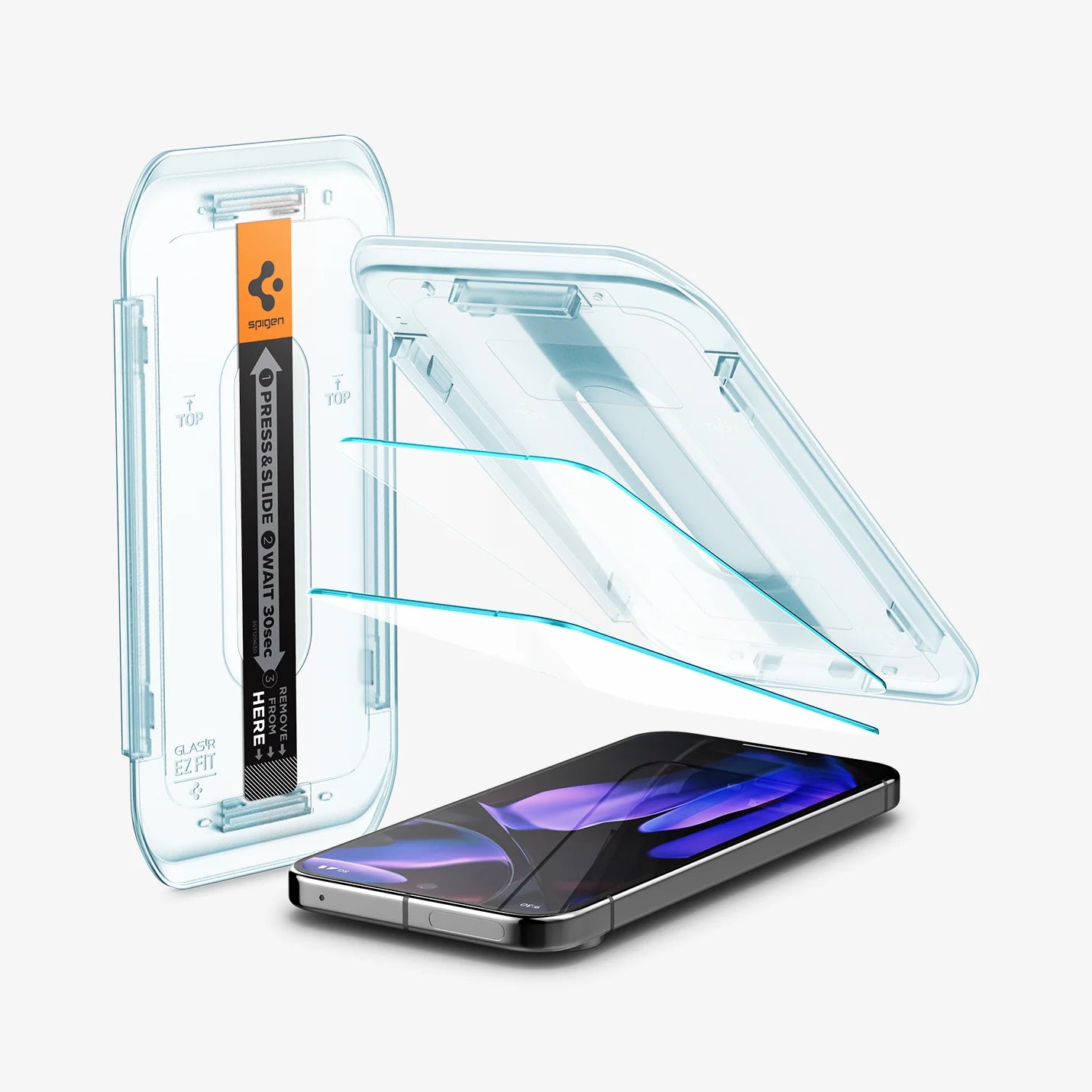 Protector de Pantalla Spigen GLAS.tR EZ Fit - Pixel 9 Pro XL (2pack)