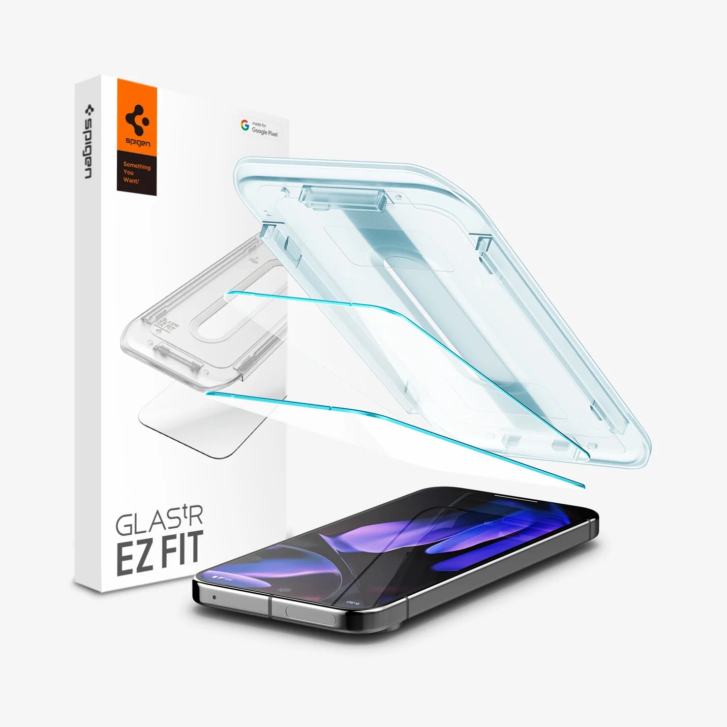 Protector de Pantalla Spigen GLAS.tR EZ Fit - Pixel 9 - 9 Pro