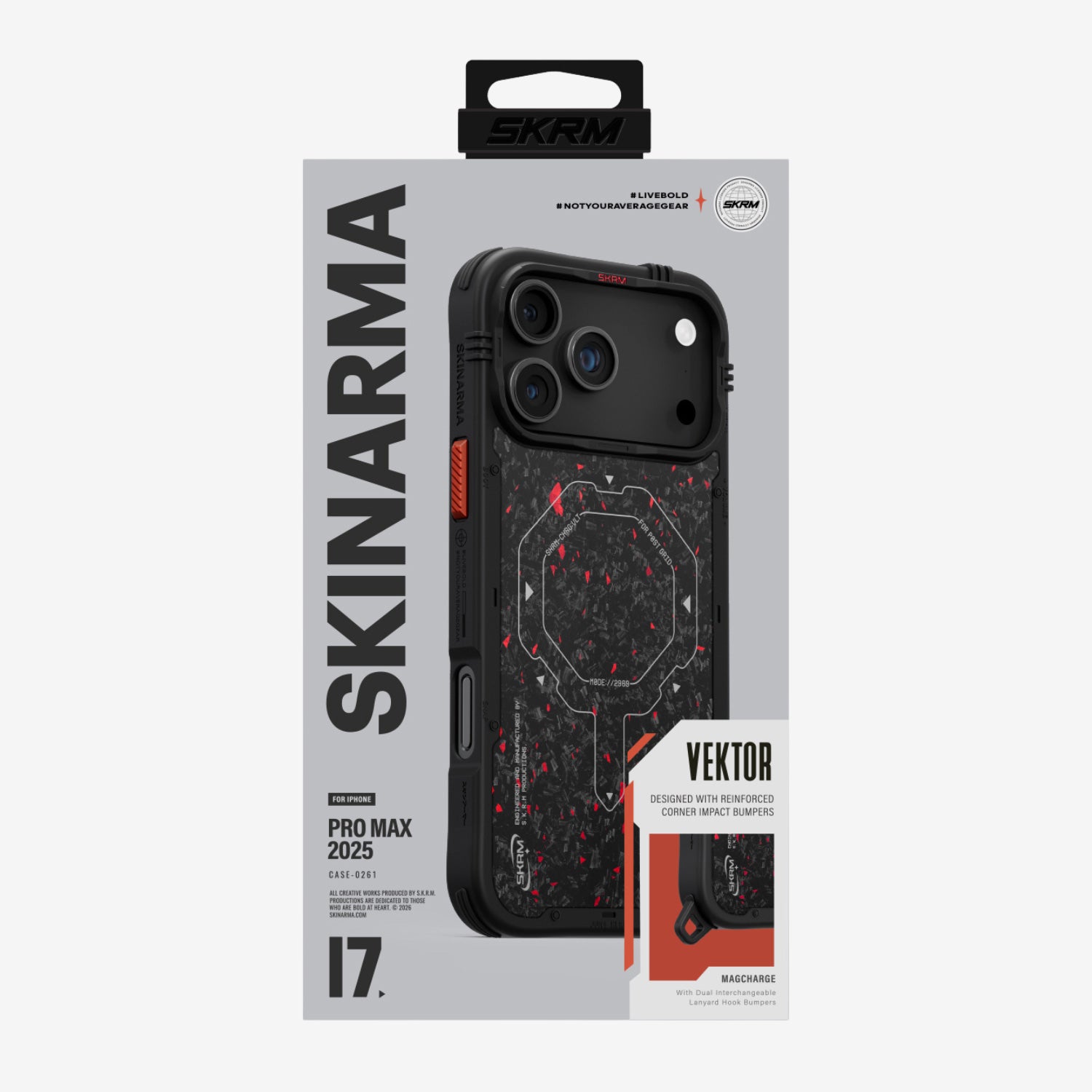 Case Skinarma Vektor - iPhone 17 Pro Max