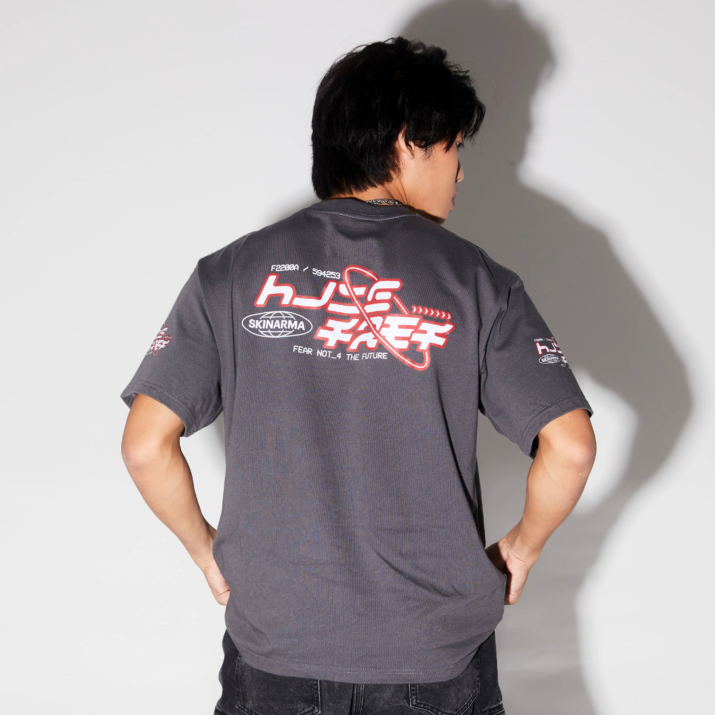 Polo Oversized Skinarma Hyperion - Graphic Tee Techwear