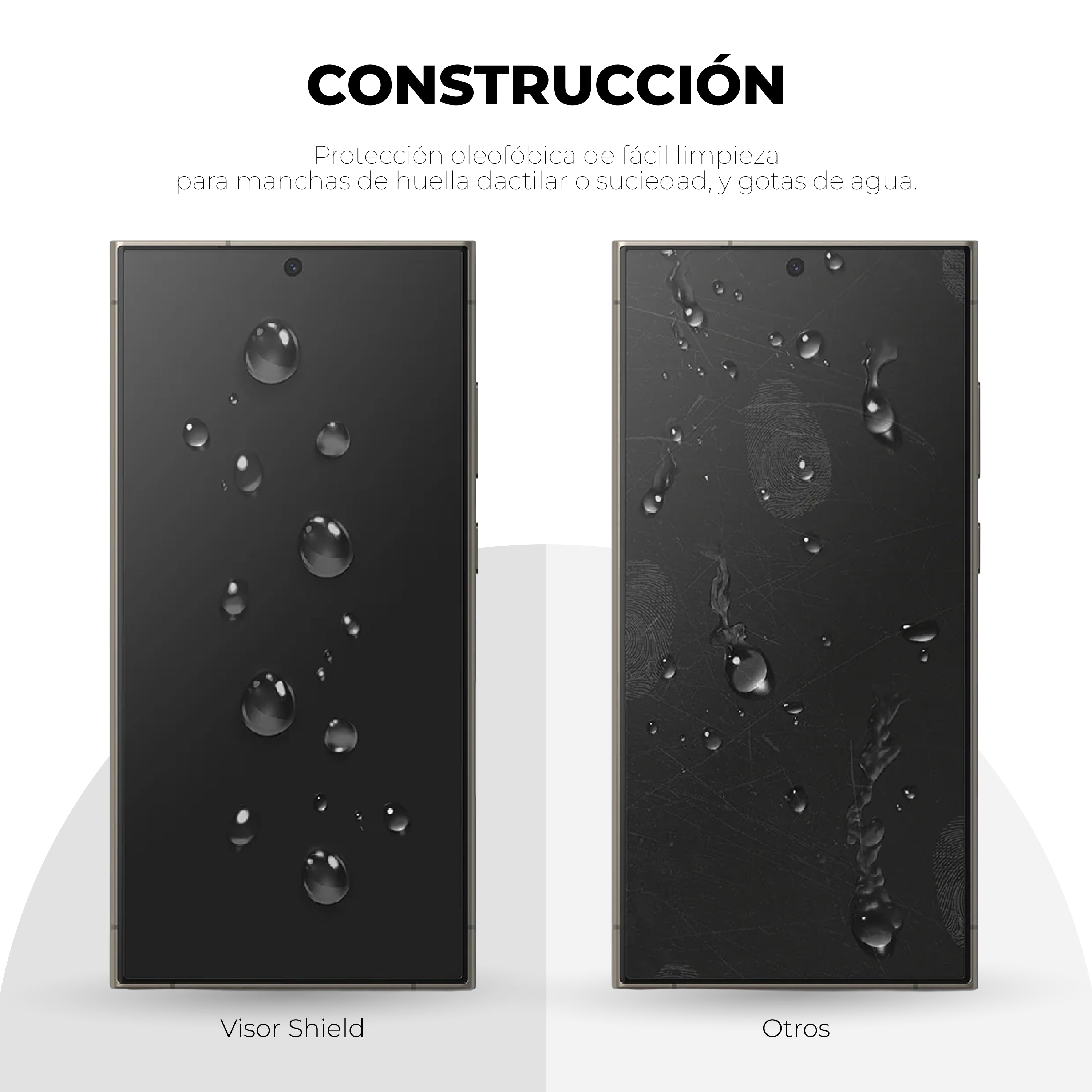 Protector de Pantalla Vidrio Templado 9H - Galaxy S24 Ultra (2 UND)