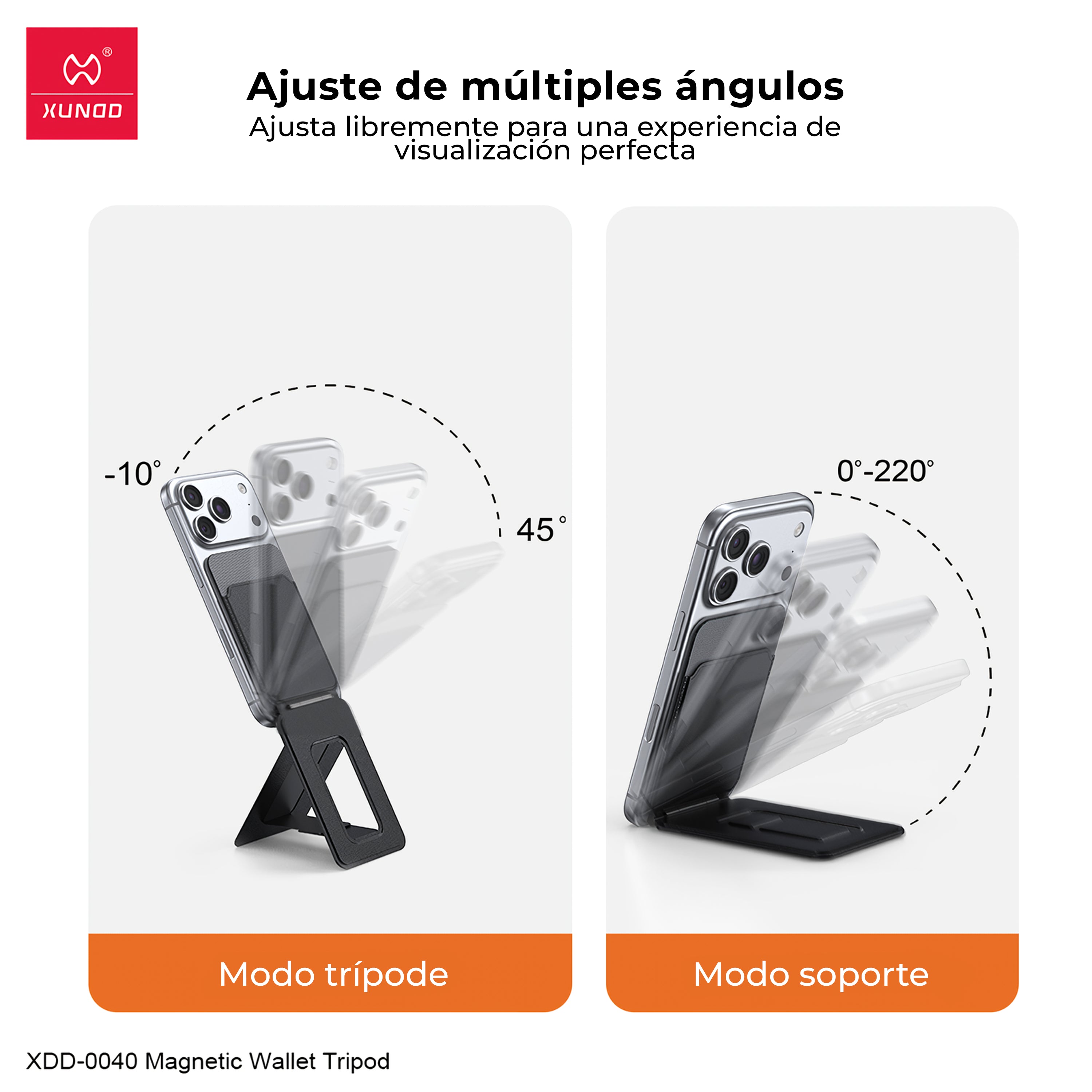 Tarjetero Xundd Tripod (Magsafe)