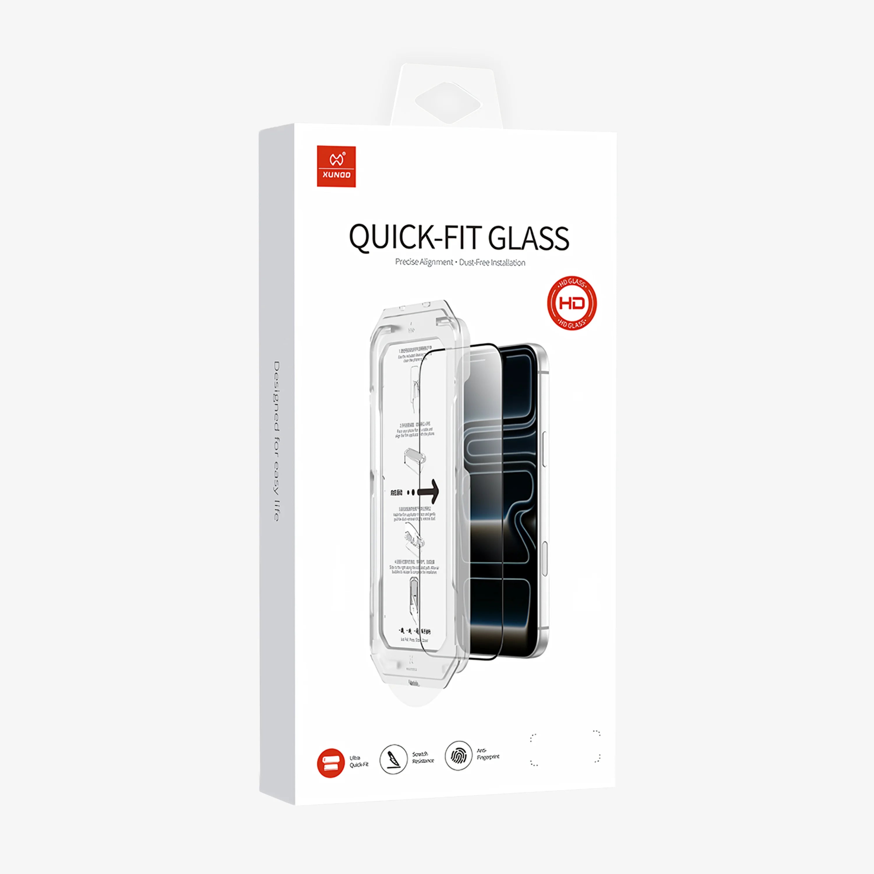 Protector de Pantalla Xundd Quick-Fit Glass HD - Xiaomi 17 Pro Max / 17 Ultra / 17 Max