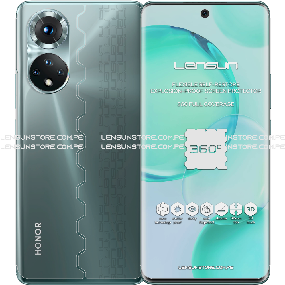 Lensun 360 Selfrestore Shield Protector de Pantalla Completa Huawei Honor 50