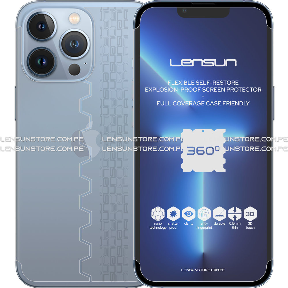 Lensun Protector 360° para iPhone 13 Pro
