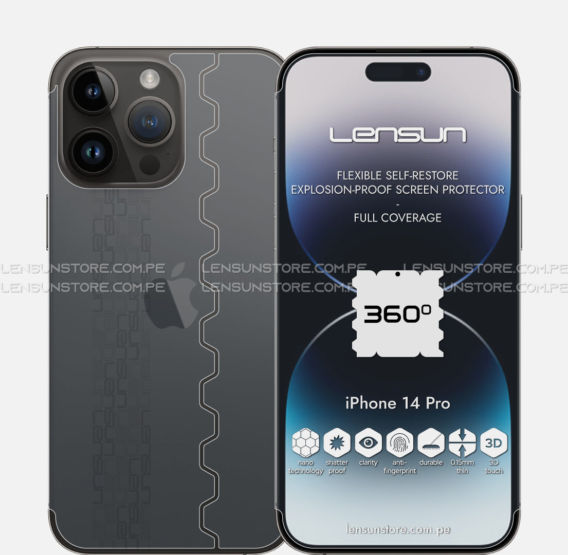 Lensun Protector 360º para iPhone 14 Pro