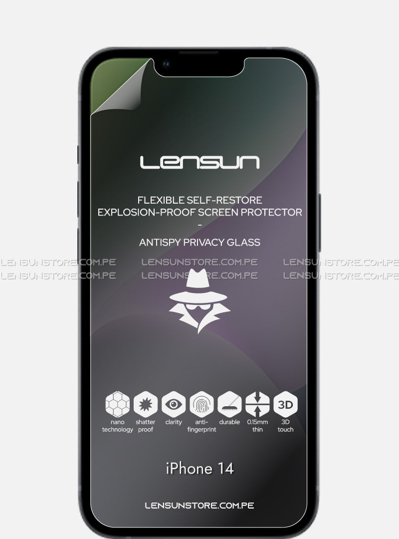 Lensun Protector Anti Spy para iPhone 14