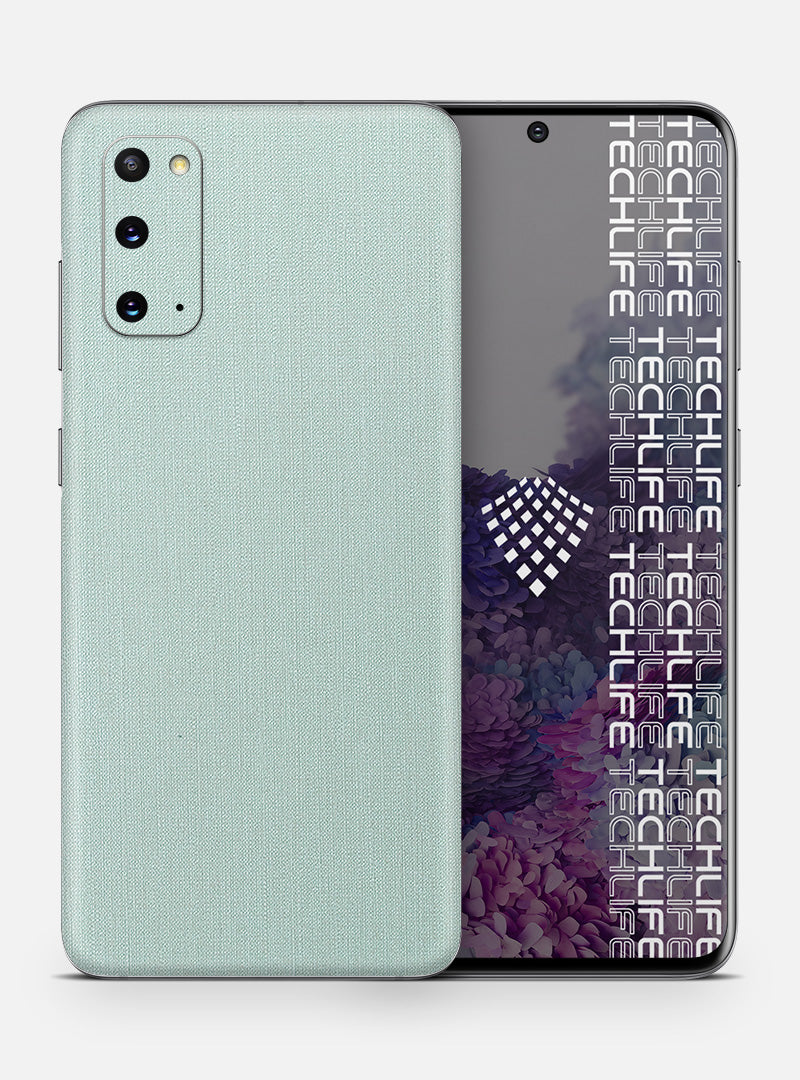 Skin Linen Aquagreen para Galaxy S20