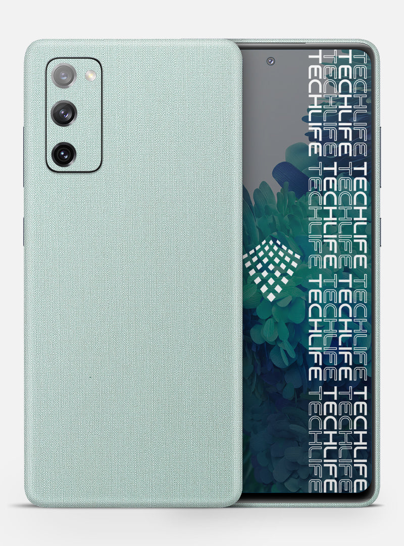 Skin Linen Aquagreen para Galaxy S20 FE