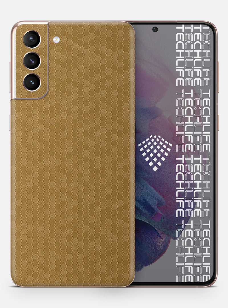 Skin Honeycomb Gold para Galaxy S21