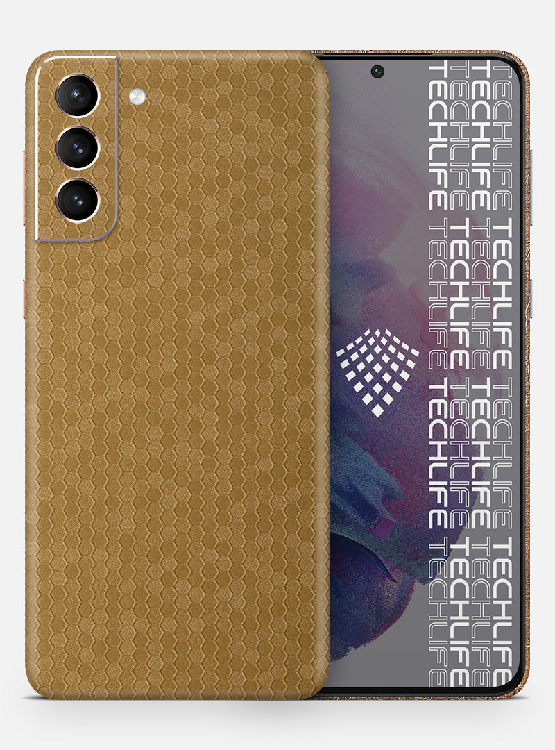 Skin Honeycomb Gold para Galaxy S21