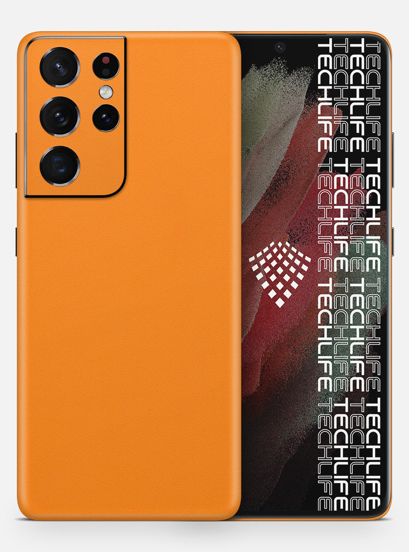 Skin Color Orange para Galaxy S21 Ultra