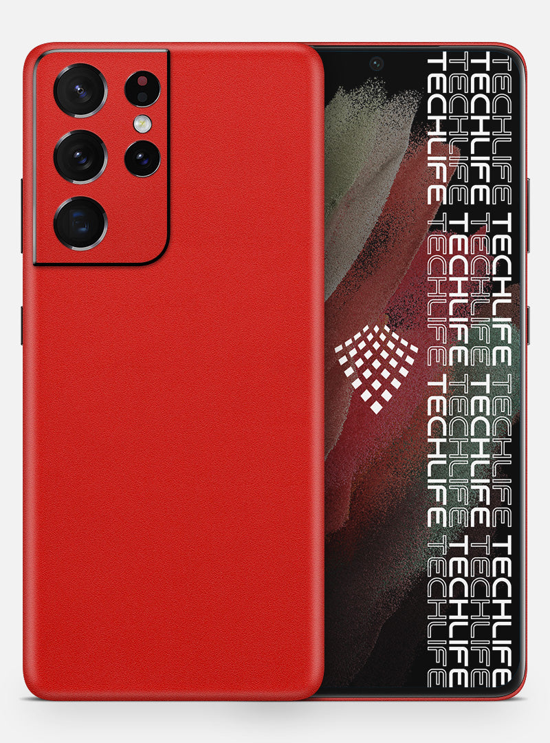 Skin Color Red para Galaxy S21 Ultra